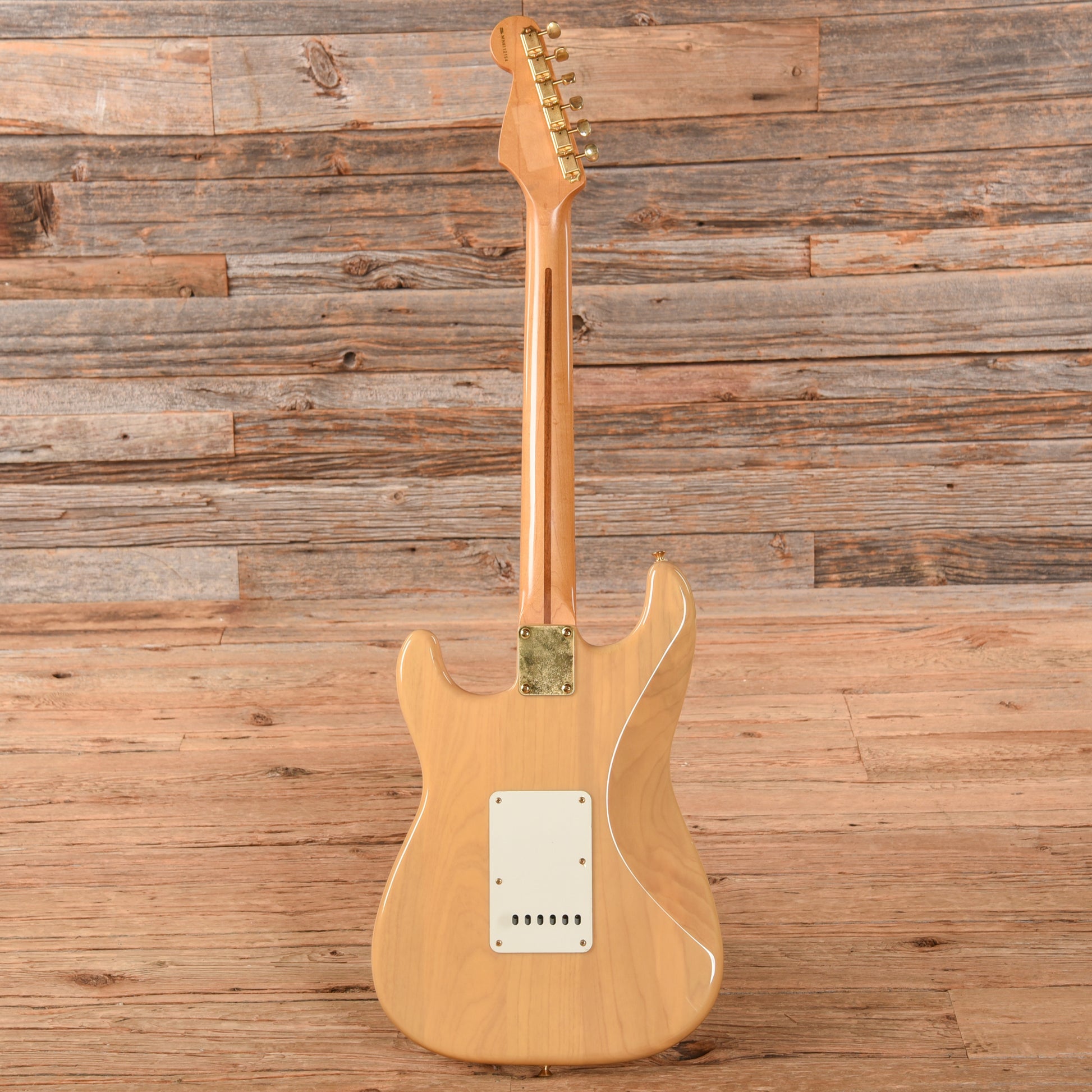 Fender Deluxe Stratocaster Natural 1998 Electric Guitars / Solid Body