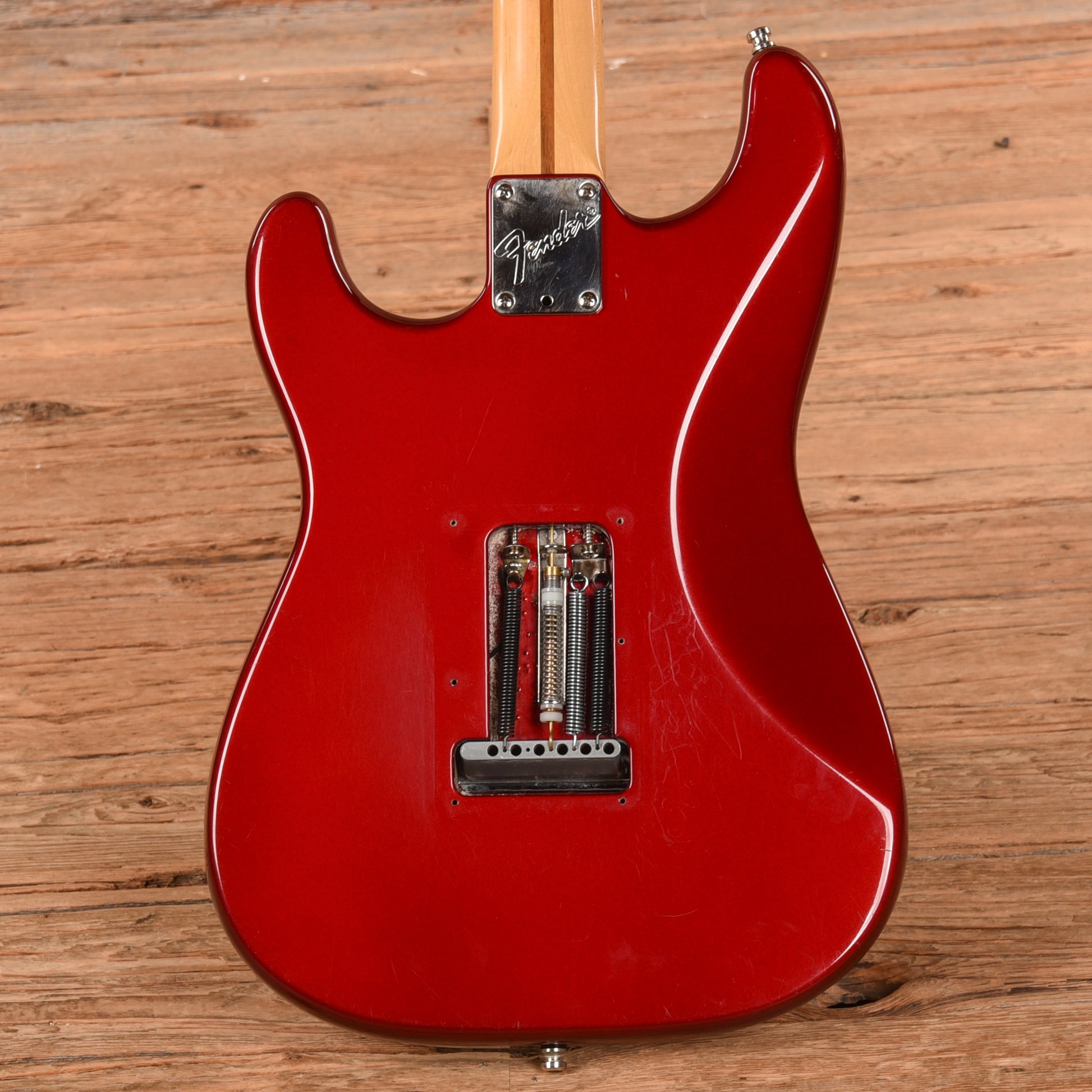 Fender Deluxe Stratocaster Plus With Unknown Body Crimson Red 1996 Electric Guitars / Solid Body