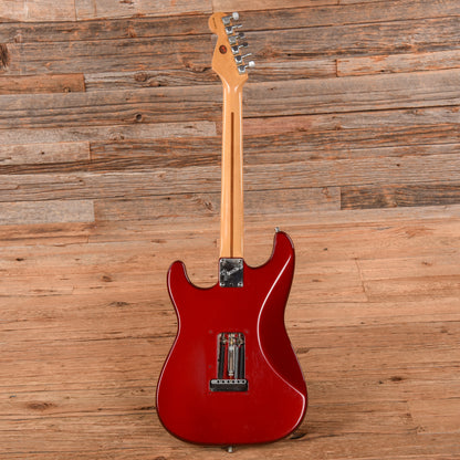 Fender Deluxe Stratocaster Plus With Unknown Body Crimson Red 1996 Electric Guitars / Solid Body