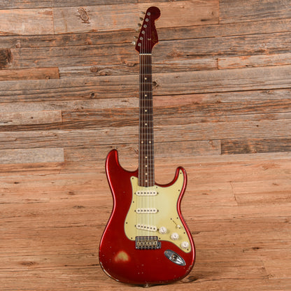 Fender Dennis Galuszka Masterbuilt 60s Stratocaster Candy Apple Red Relic 2003 Electric Guitars / Solid Body