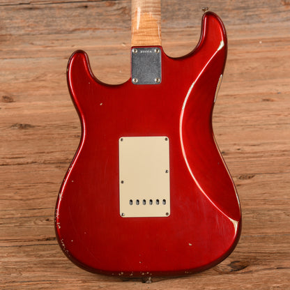 Fender Dennis Galuszka Masterbuilt 60s Stratocaster Candy Apple Red Relic 2003 Electric Guitars / Solid Body