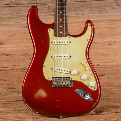 Fender Dennis Galuszka Masterbuilt 60s Stratocaster Candy Apple Red Relic 2003 Electric Guitars / Solid Body