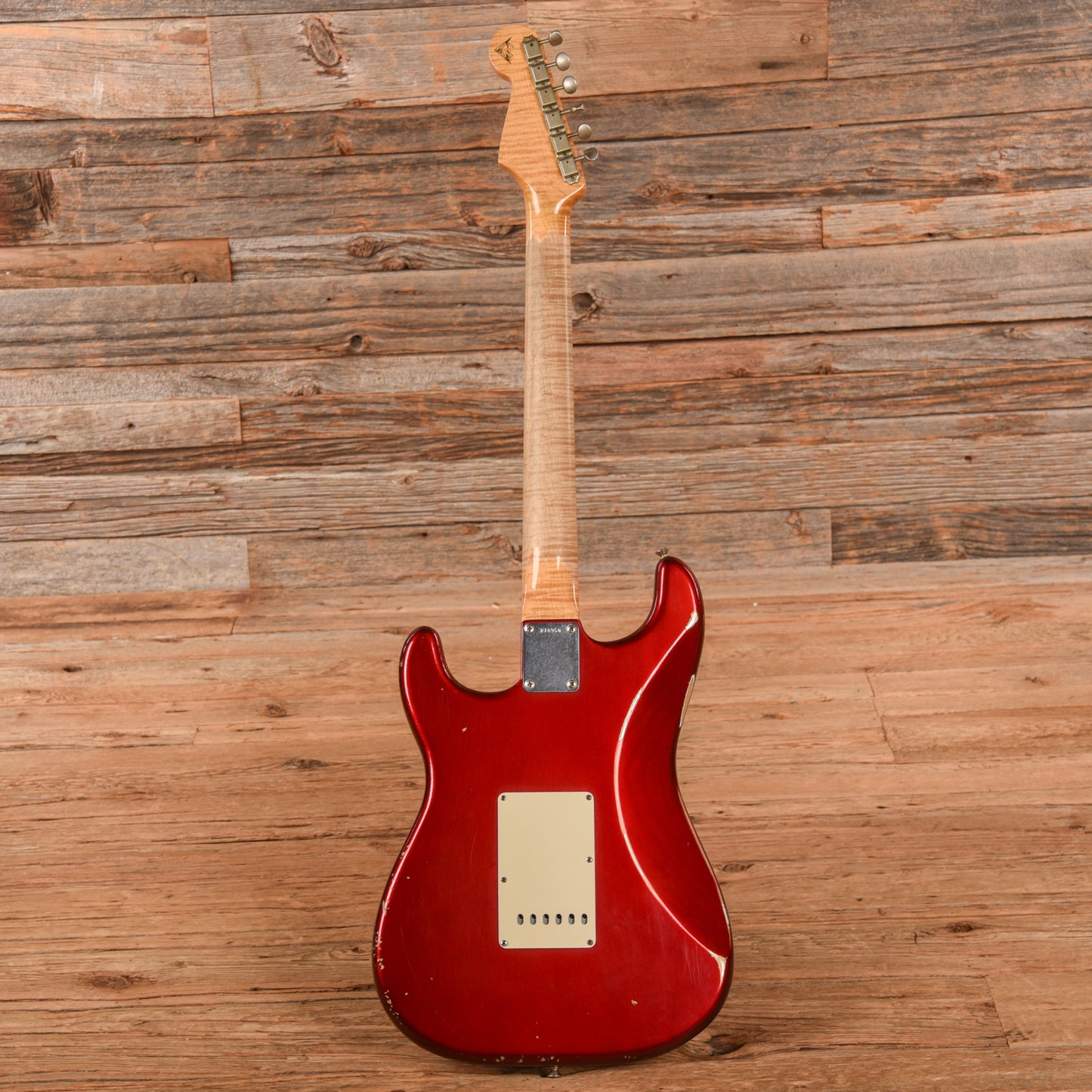 Fender Dennis Galuszka Masterbuilt 60s Stratocaster Candy Apple Red Relic 2003 Electric Guitars / Solid Body