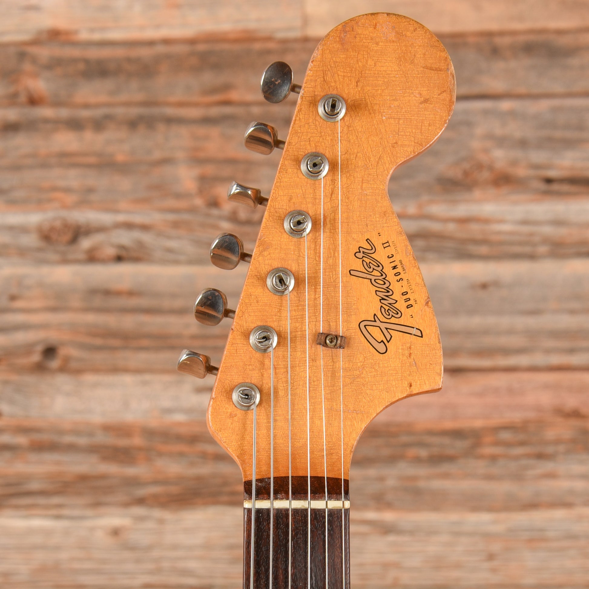 Fender Duo Sonic II Olympic White 1966 Electric Guitars / Solid Body