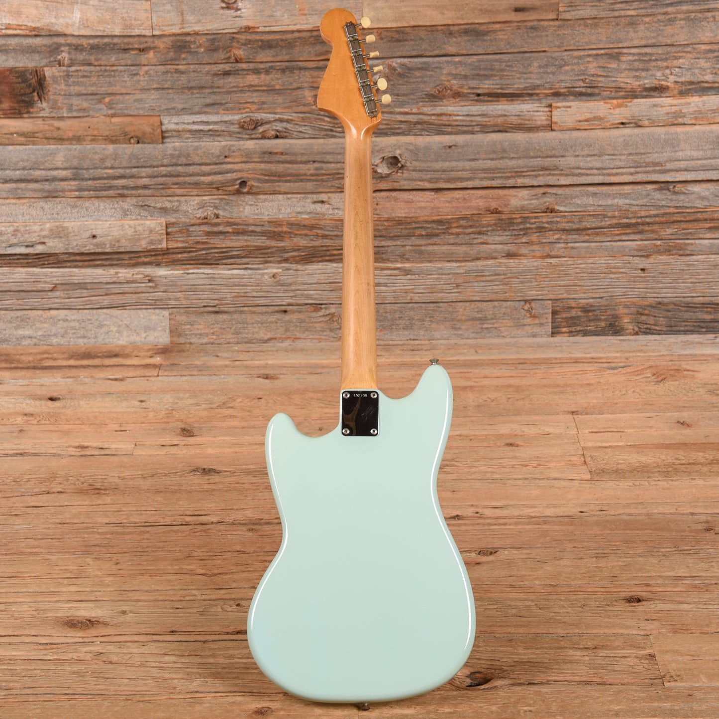 Fender Duo-Sonic II Sonic Blue Refin 1965 Electric Guitars / Solid Body