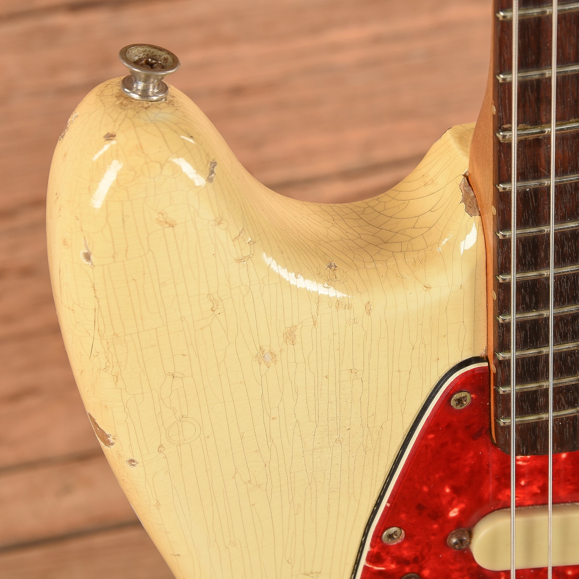 Fender Duo Sonic II White 1966 Electric Guitars / Solid Body