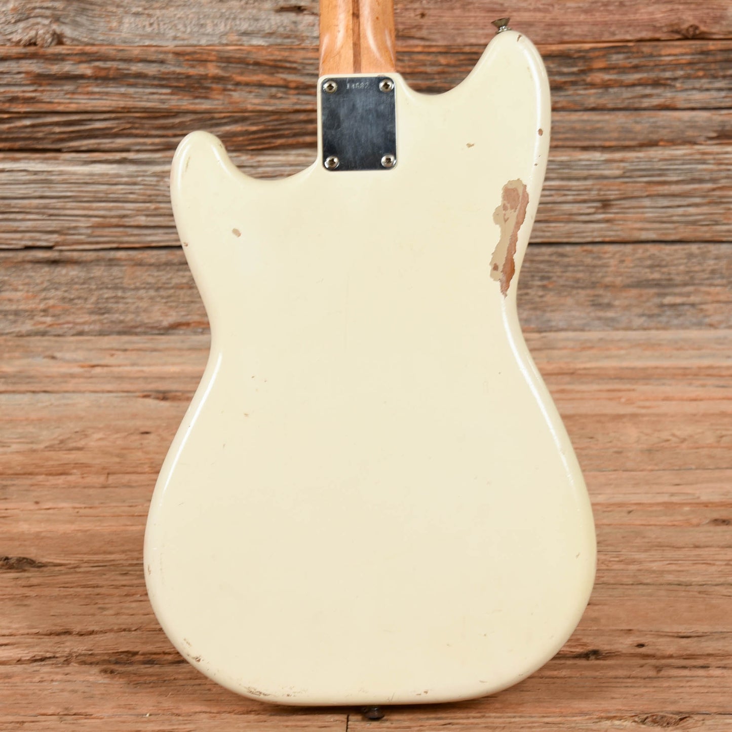 Fender Duo-Sonic White Refin 1957 Electric Guitars / Solid Body
