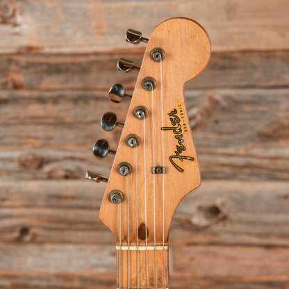 Fender Duo-Sonic White Refin 1957 Electric Guitars / Solid Body