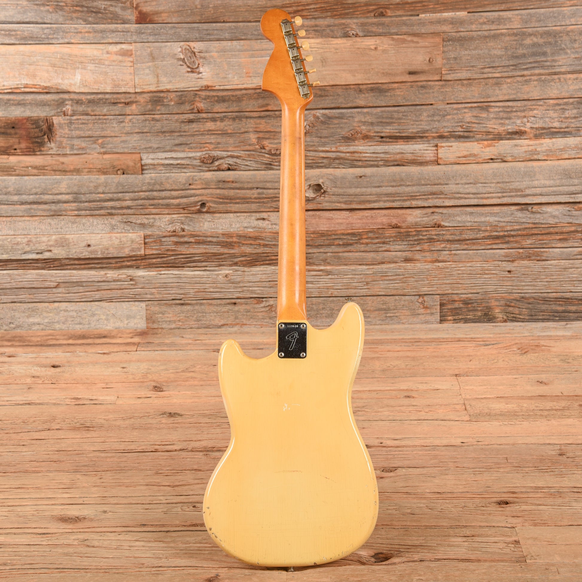 Fender Duosonic II Blonde 1966 Electric Guitars / Solid Body