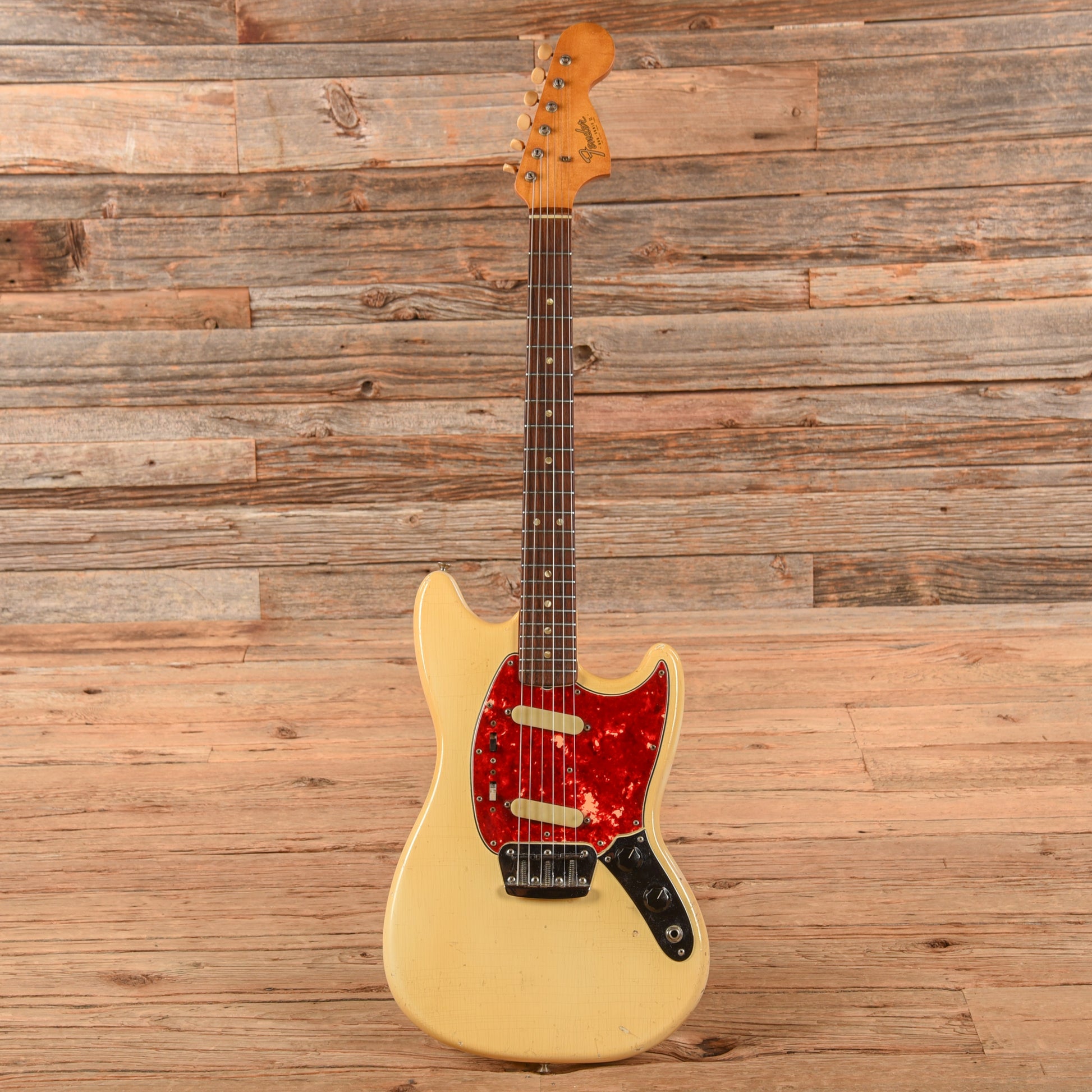 Fender Duosonic II Blonde 1966 Electric Guitars / Solid Body