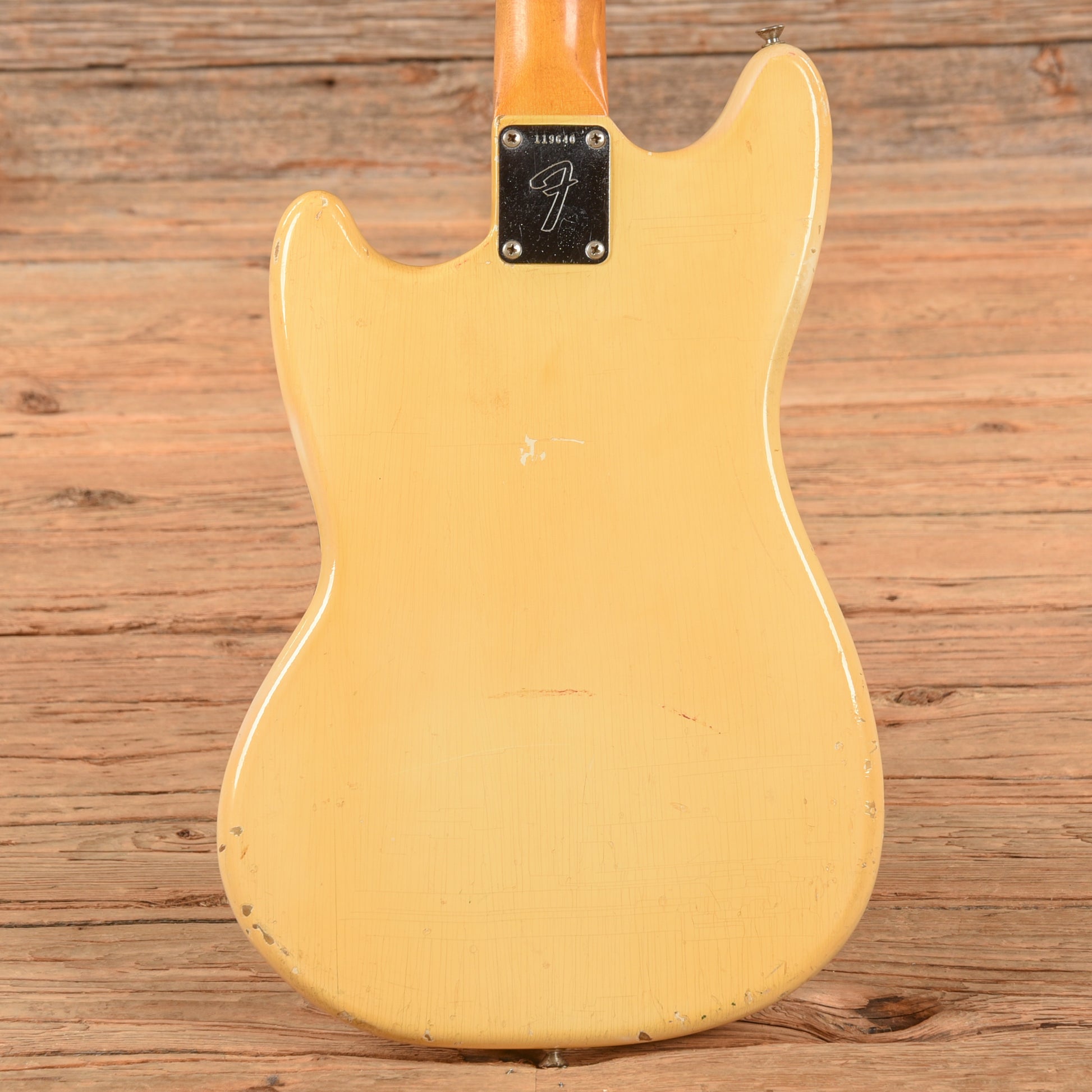 Fender Duosonic II Blonde 1966 Electric Guitars / Solid Body