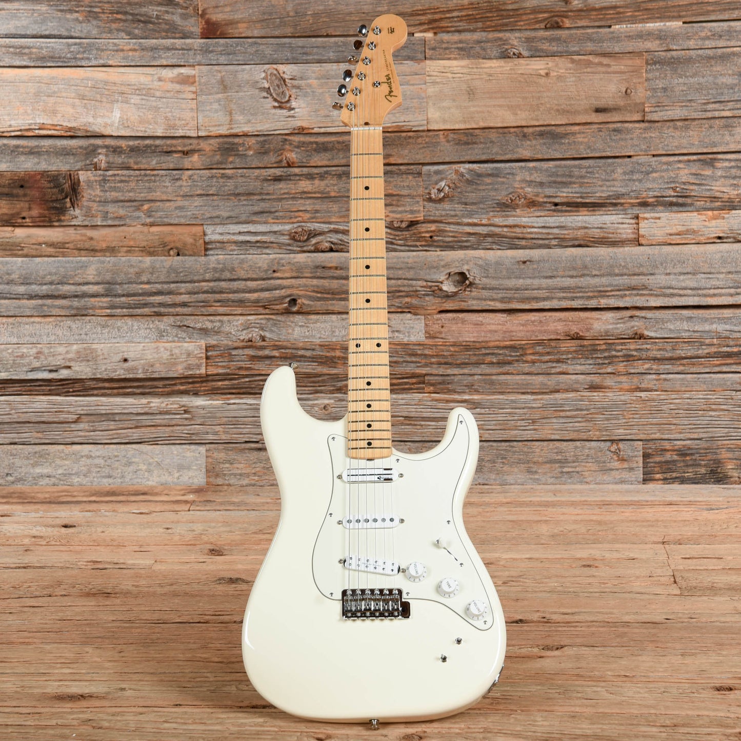 Fender Ed O'Brien Stratocaster Olympic White 2017 Electric Guitars / Solid Body