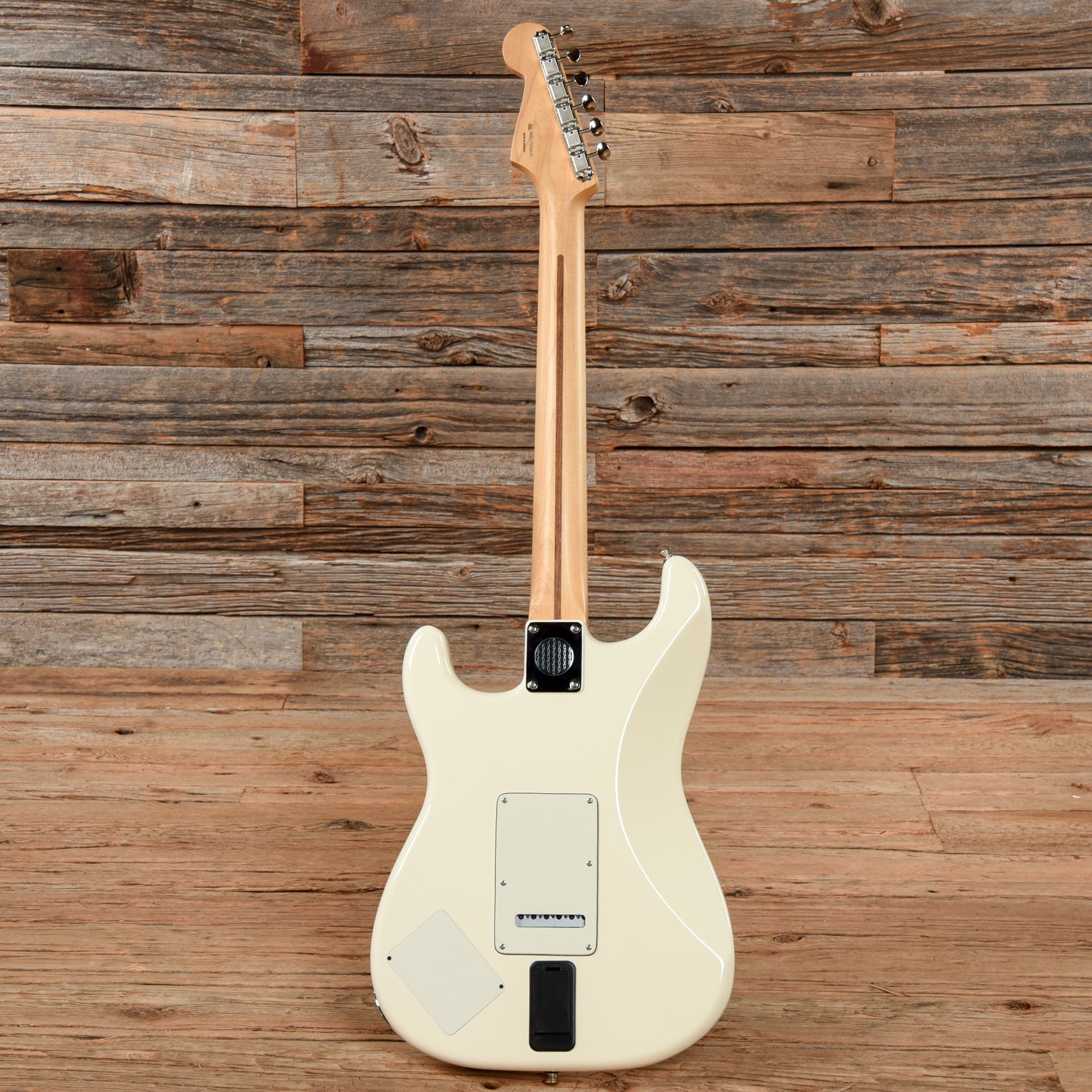 Fender EOB Ed O'Brien Signature Sustainer Stratocaster Olympic White 2017 Electric Guitars / Solid Body