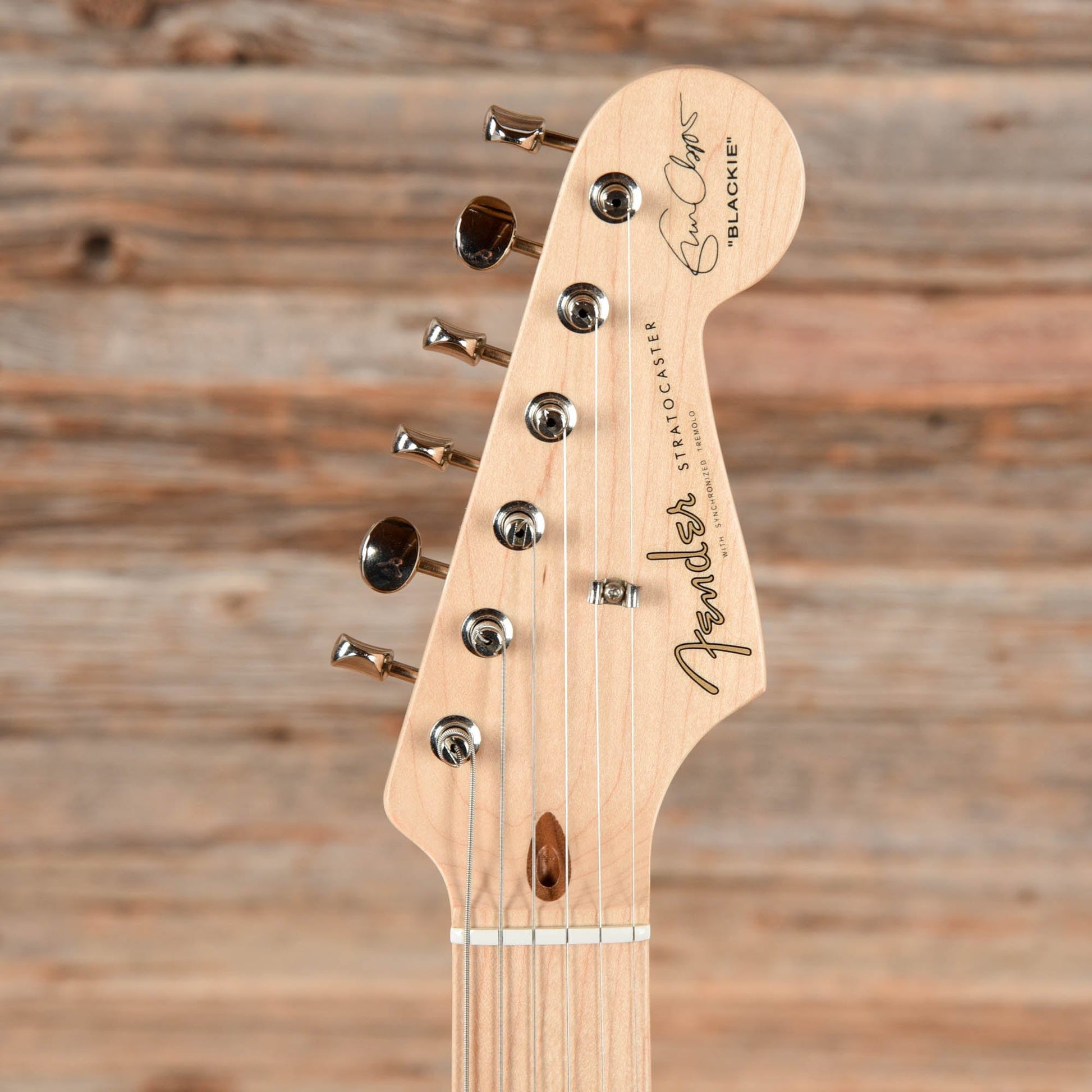 Fender Eric Clapton Artist Series Stratocaster Blackie 2015 Electric Guitars / Solid Body