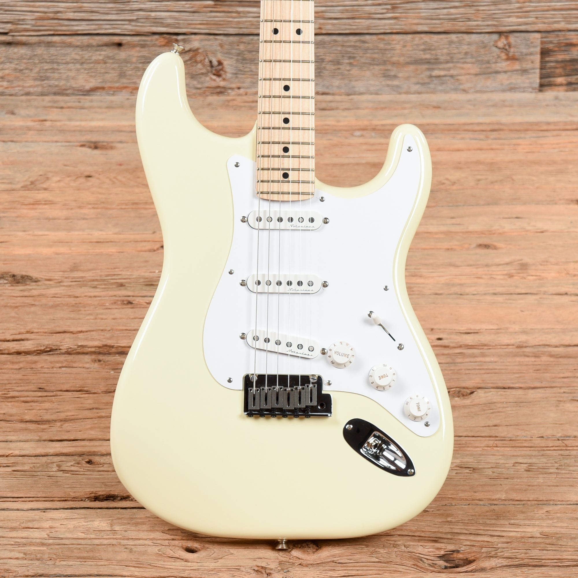 Fender Eric Clapton Artist Series Stratocaster Olympic White Electric Guitars / Solid Body