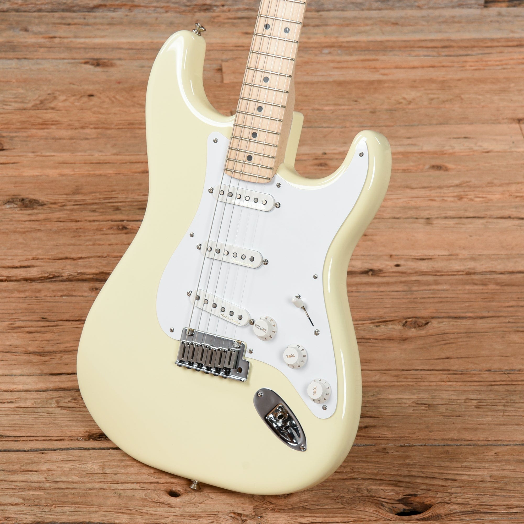 Fender Eric Clapton Artist Series Stratocaster Olympic White Electric Guitars / Solid Body