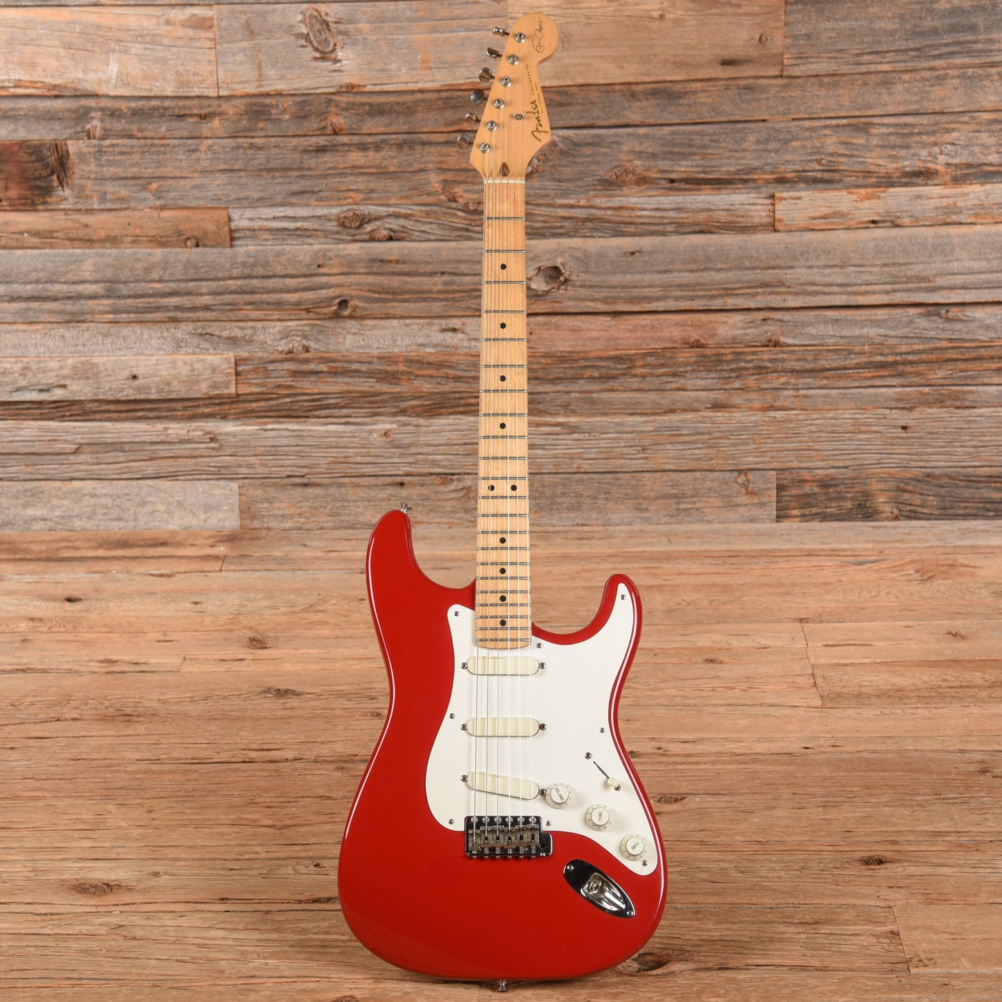 Fender Eric Clapton Artist Series Stratocaster Torino Red 1988 Electric Guitars / Solid Body