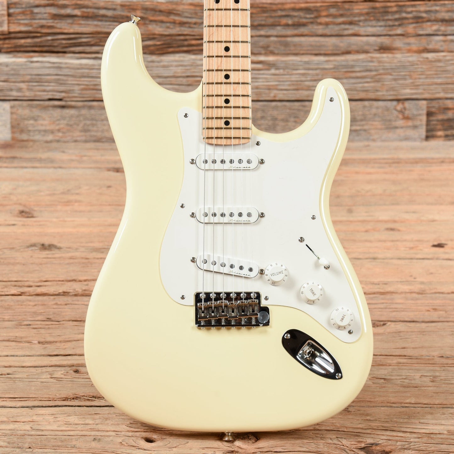 Fender Eric Clapton Stratocaster Olympic White 2014 Electric Guitars / Solid Body