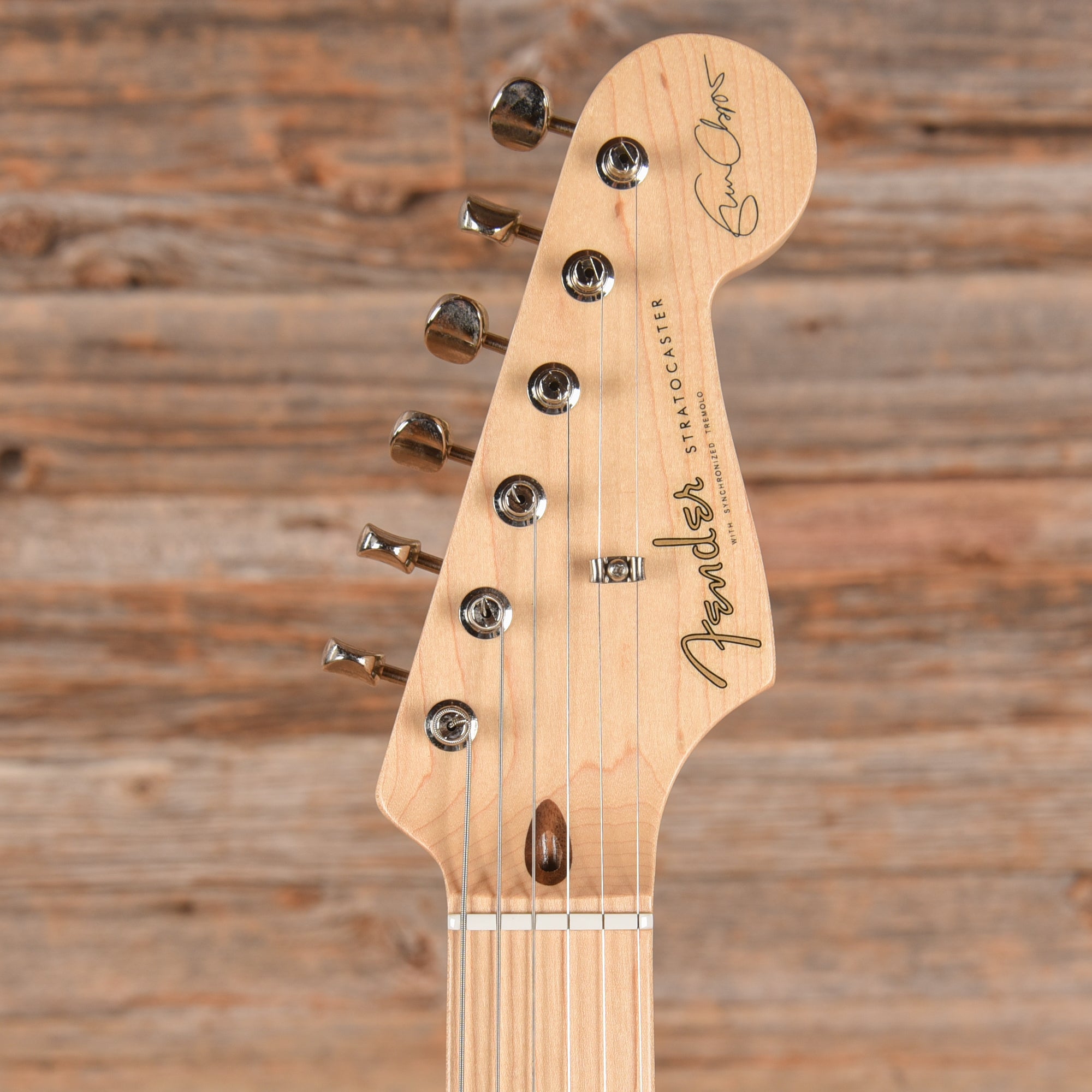 Fender Eric Clapton Stratocaster Olympic White 2015 Electric Guitars / Solid Body