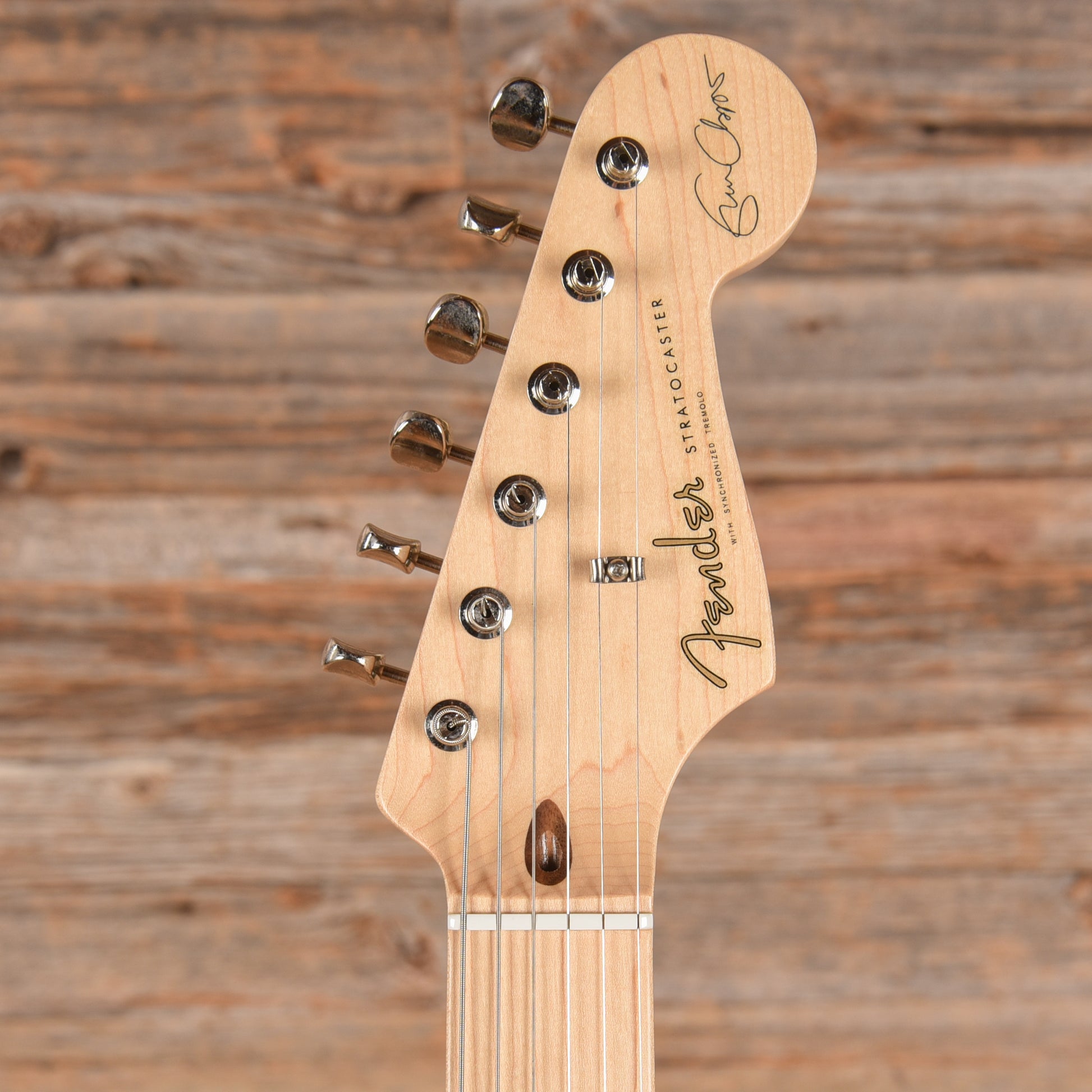 Fender Eric Clapton Stratocaster Olympic White 2015 Electric Guitars / Solid Body