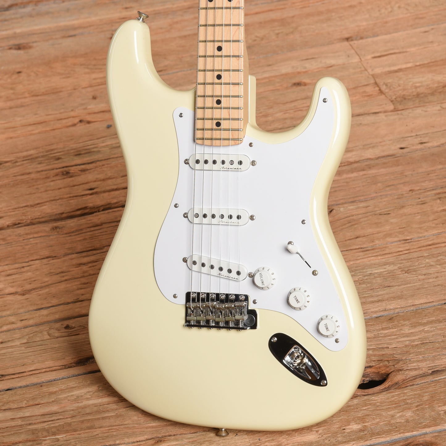 Fender Eric Clapton Stratocaster Olympic White 2015 Electric Guitars / Solid Body