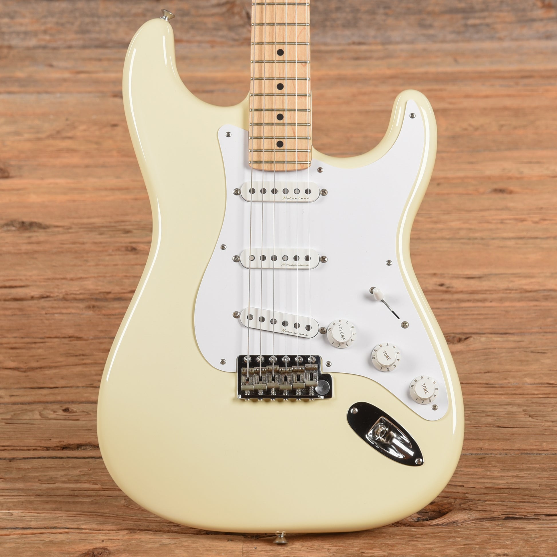 Fender Eric Clapton Stratocaster Olympic White 2015 Electric Guitars / Solid Body