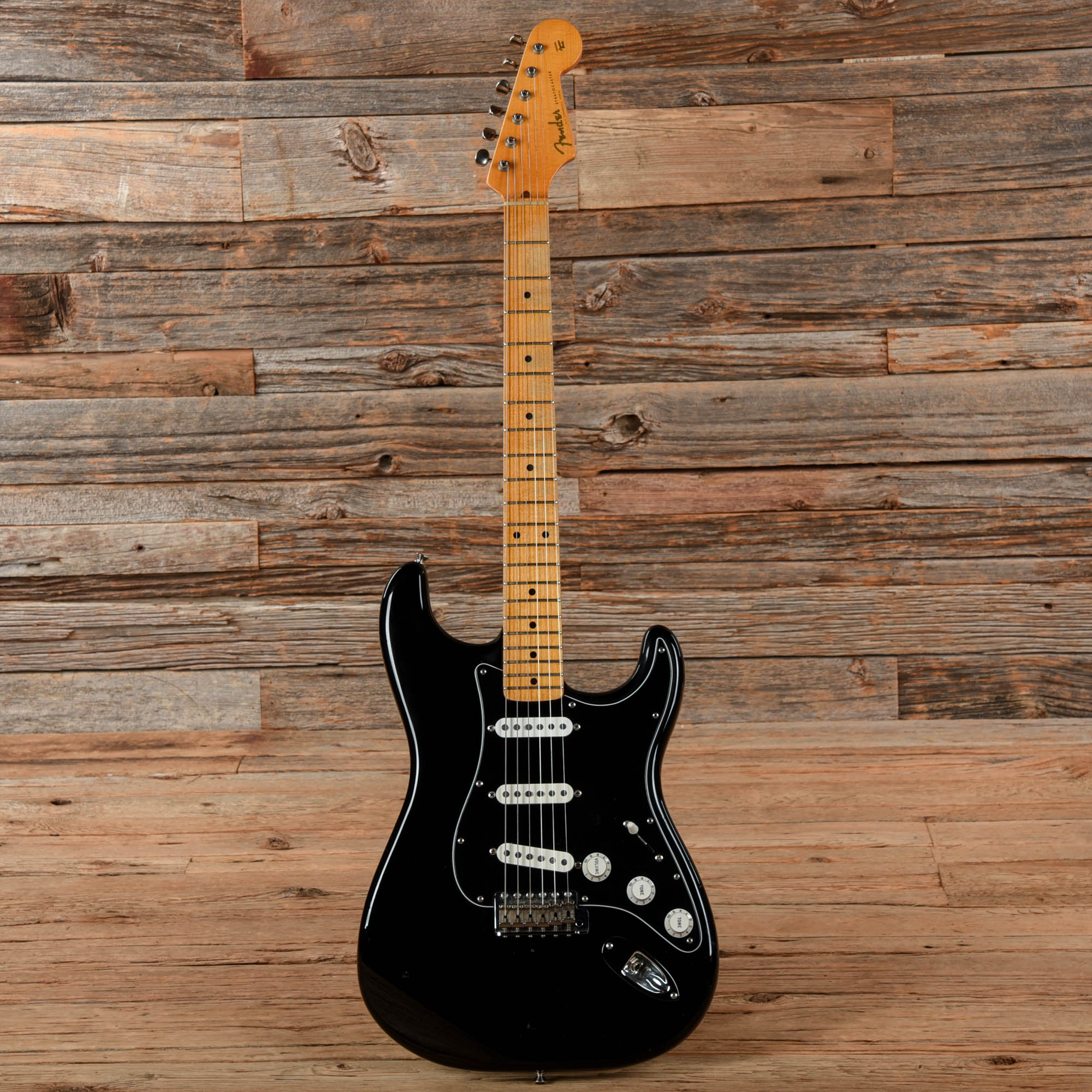 Fender Eric Johnson Stratocaster Black 2005 Electric Guitars / Solid Body