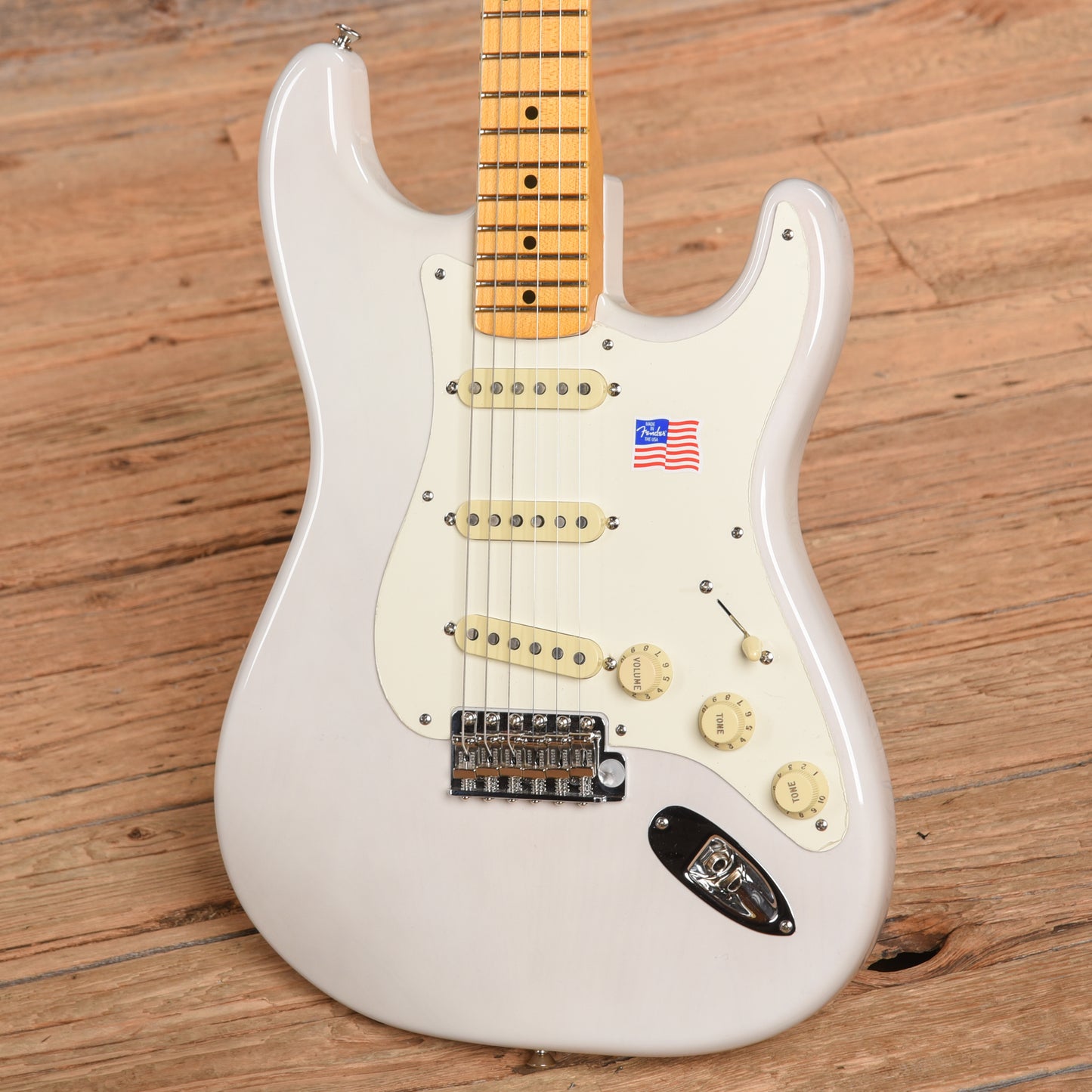 Fender Eric Johnson Stratocaster White Blonde 2023 Electric Guitars / Solid Body