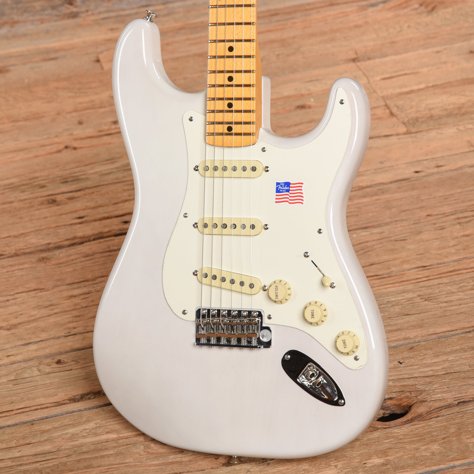 Fender Eric Johnson Stratocaster White Blonde 2023 Electric Guitars / Solid Body