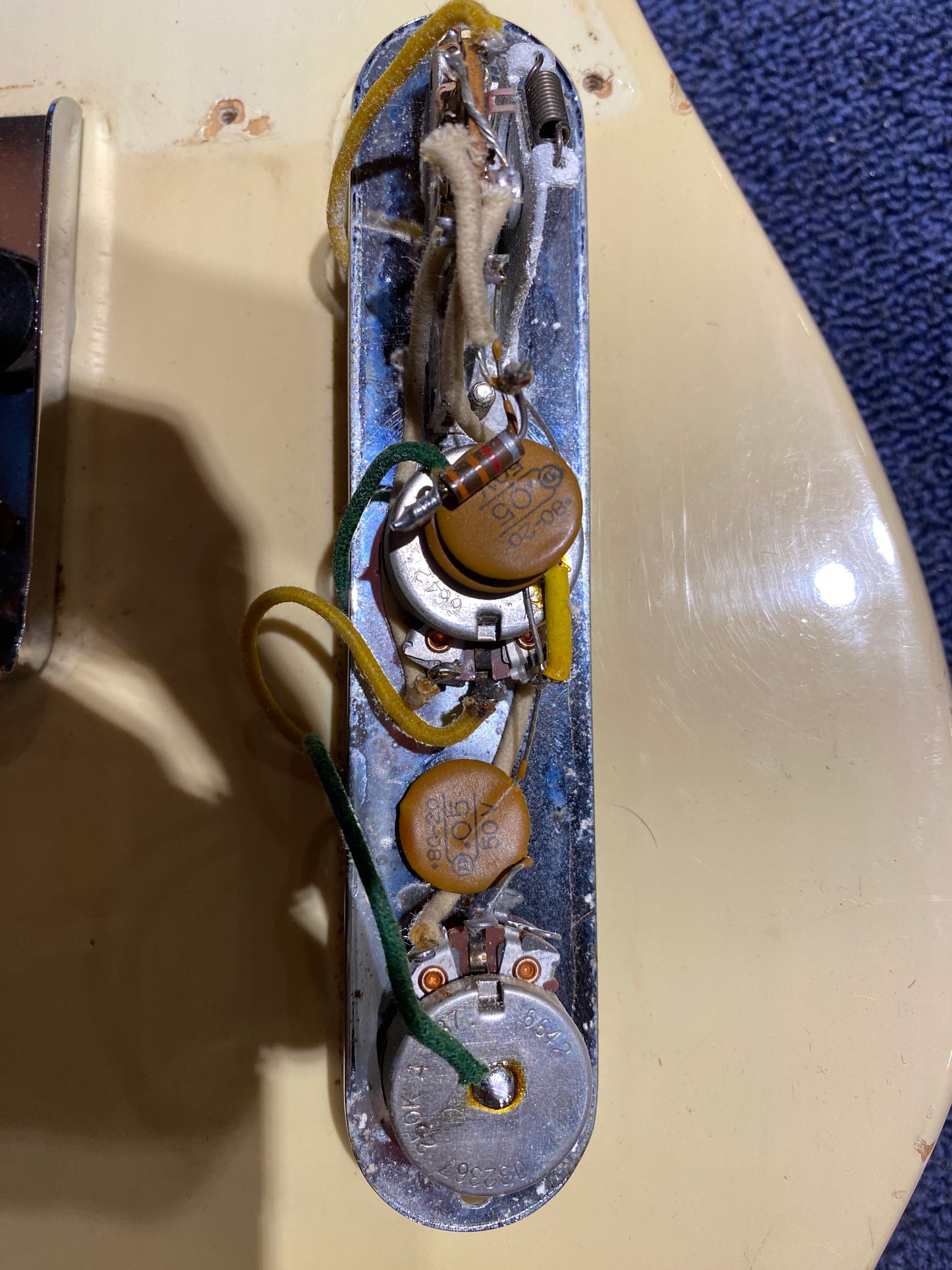 Fender Esquire Blonde 1968 Electric Guitars / Solid Body