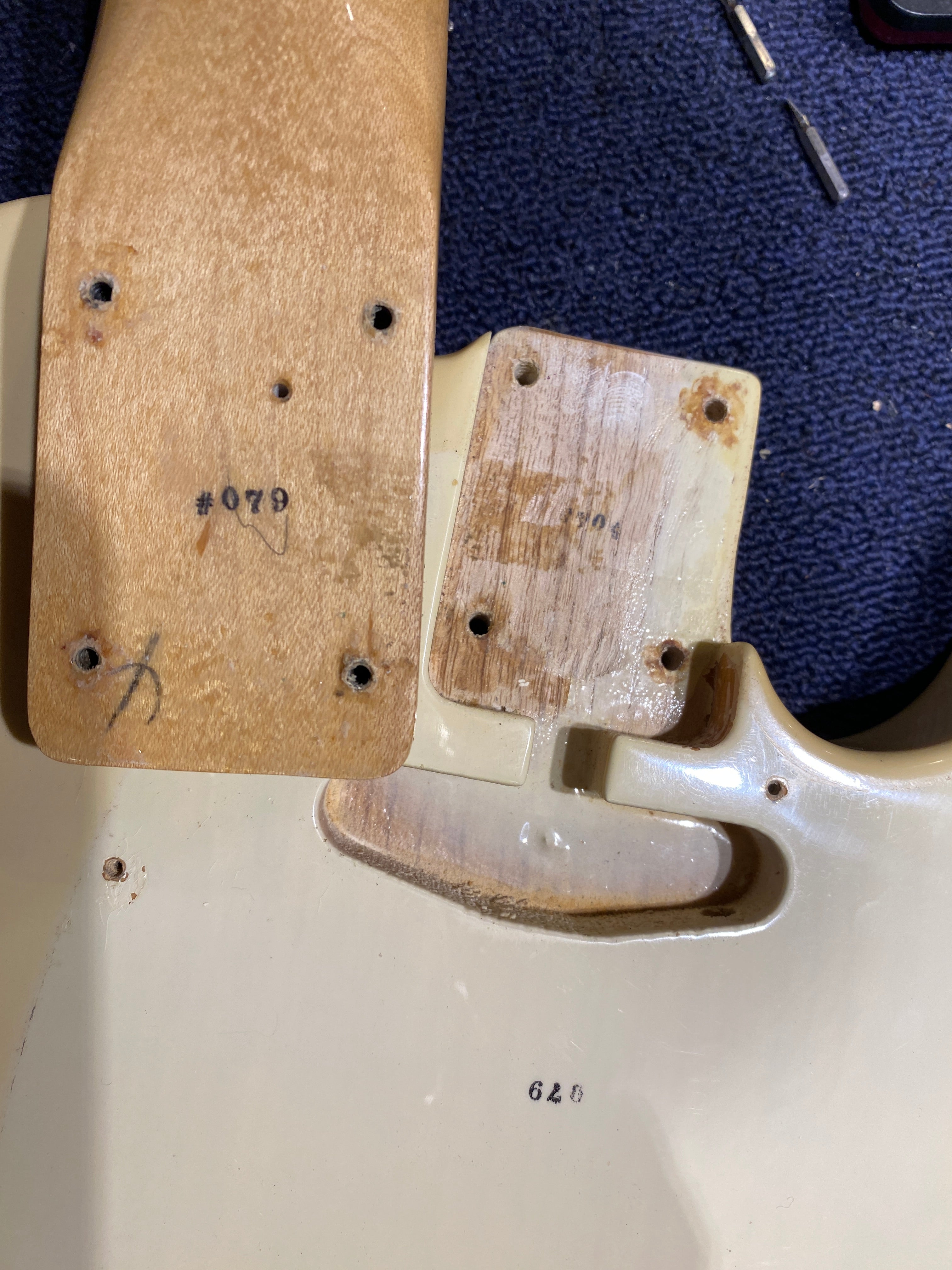 Fender Esquire Blonde 1968 Electric Guitars / Solid Body