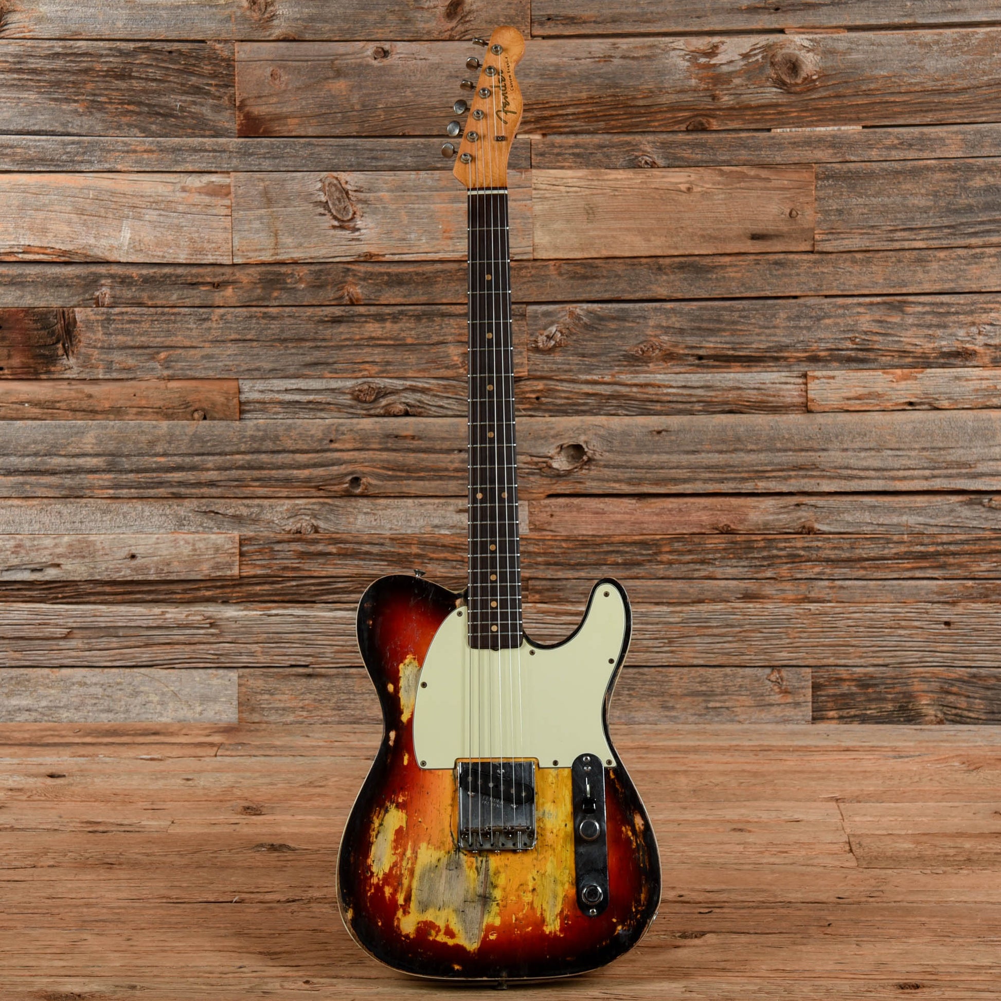 Fender Esquire Custom Sunburst 1963 Electric Guitars / Solid Body