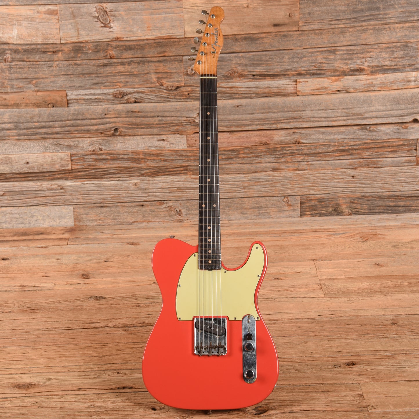 Fender Esquire Fiesta Red Refin 1960 Electric Guitars / Solid Body