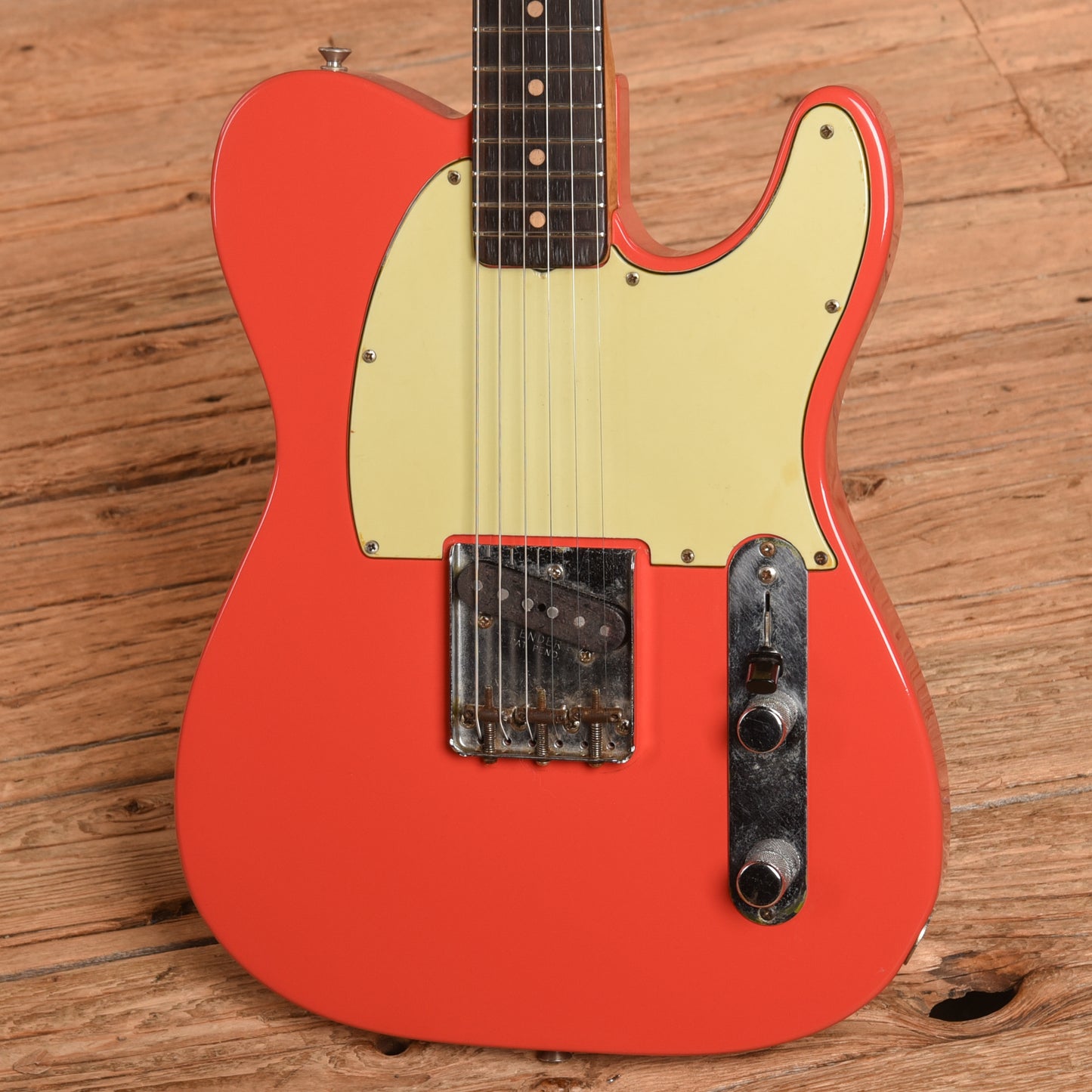 Fender Esquire Fiesta Red Refin 1960 Electric Guitars / Solid Body