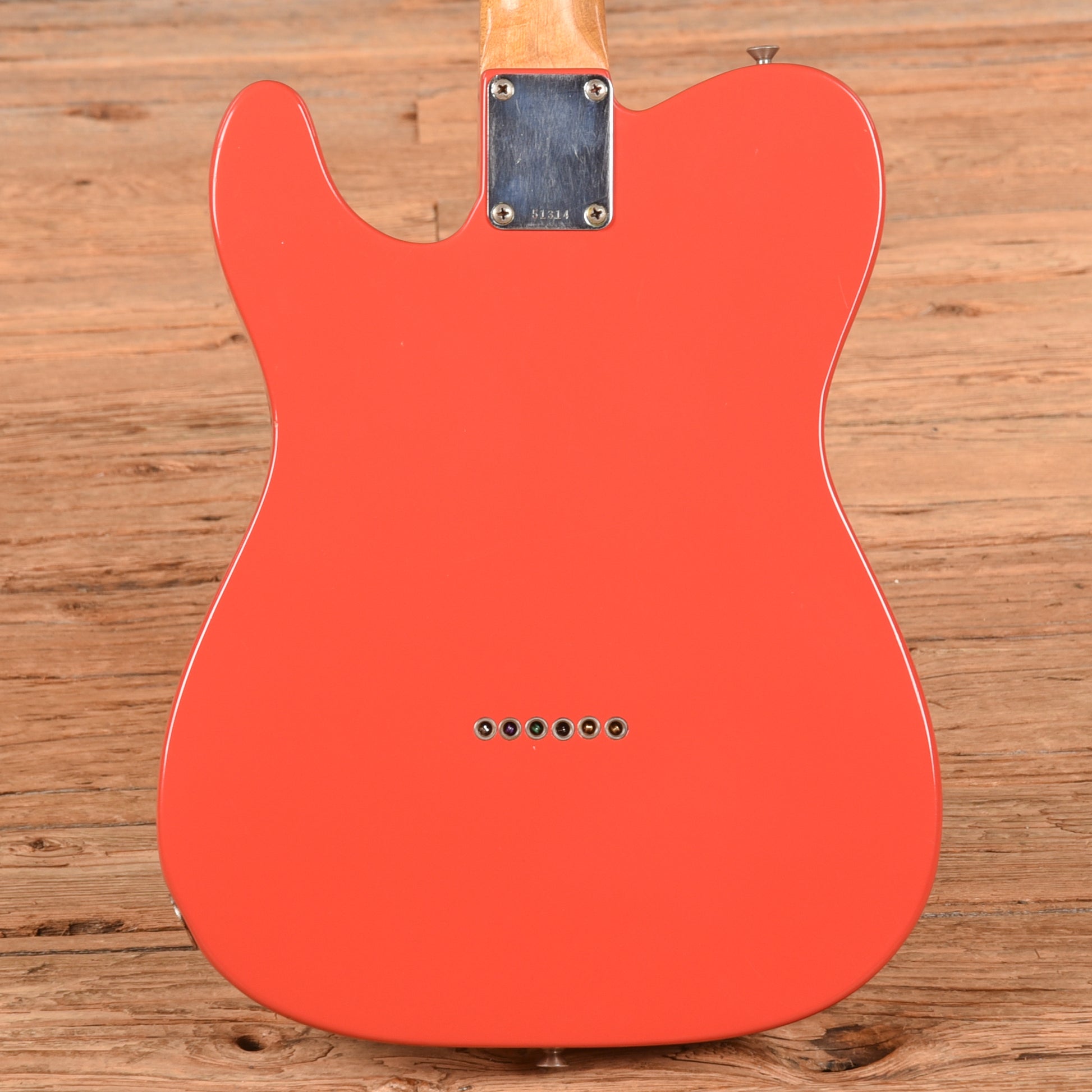 Fender Esquire Fiesta Red Refin 1960 Electric Guitars / Solid Body