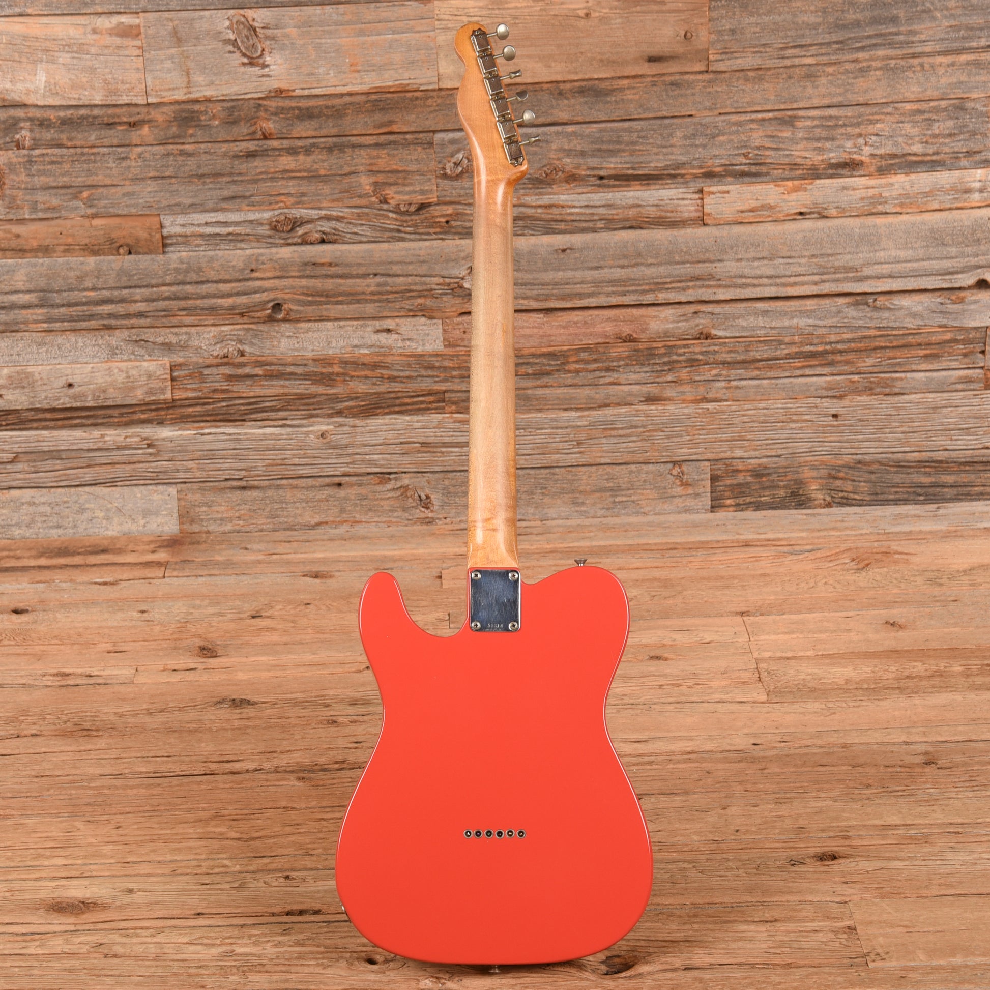 Fender Esquire Fiesta Red Refin 1960 Electric Guitars / Solid Body