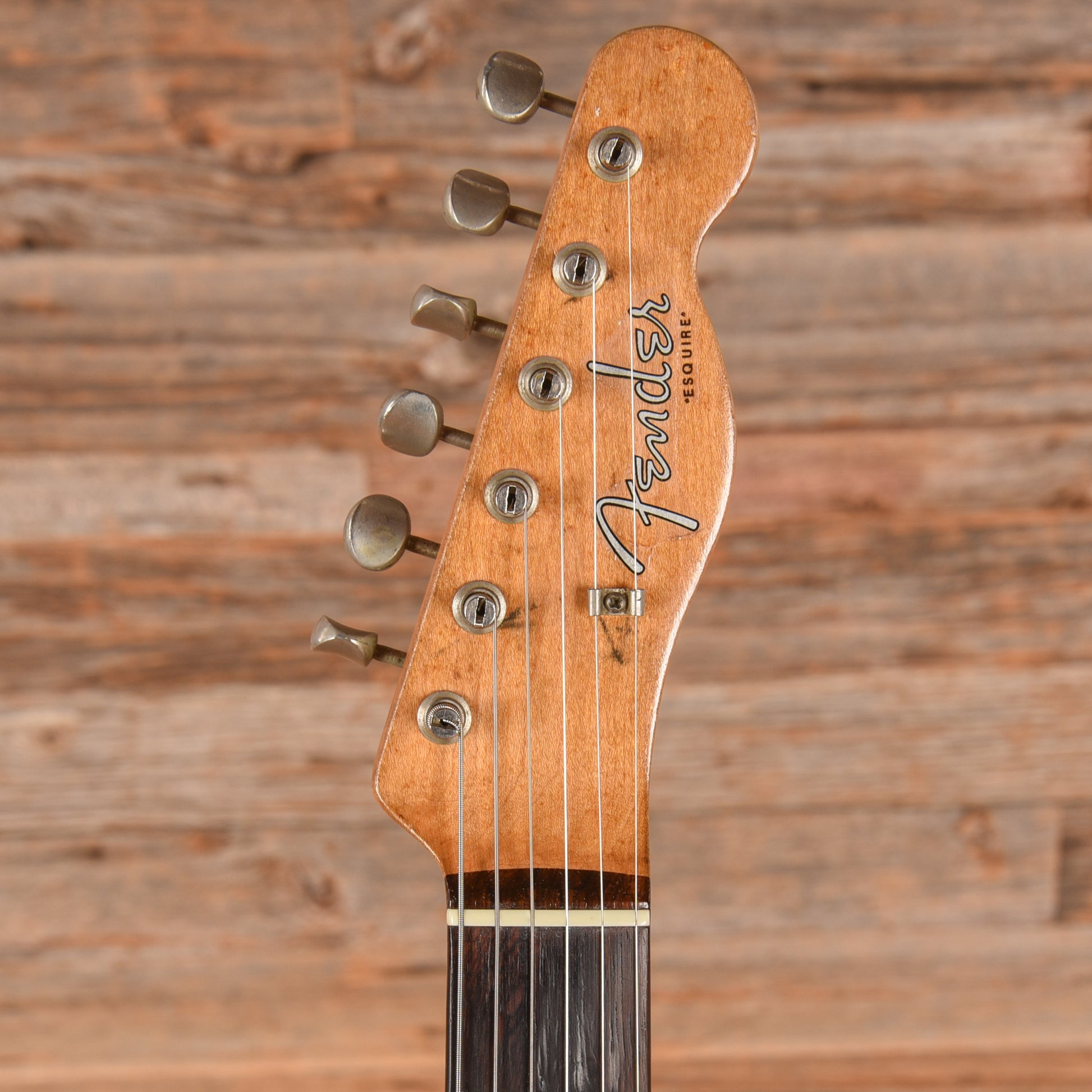 Fender Esquire Fiesta Red Refin 1960 Electric Guitars / Solid Body