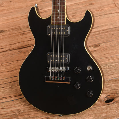 Fender Flame Standard Black 1985 Electric Guitars / Solid Body