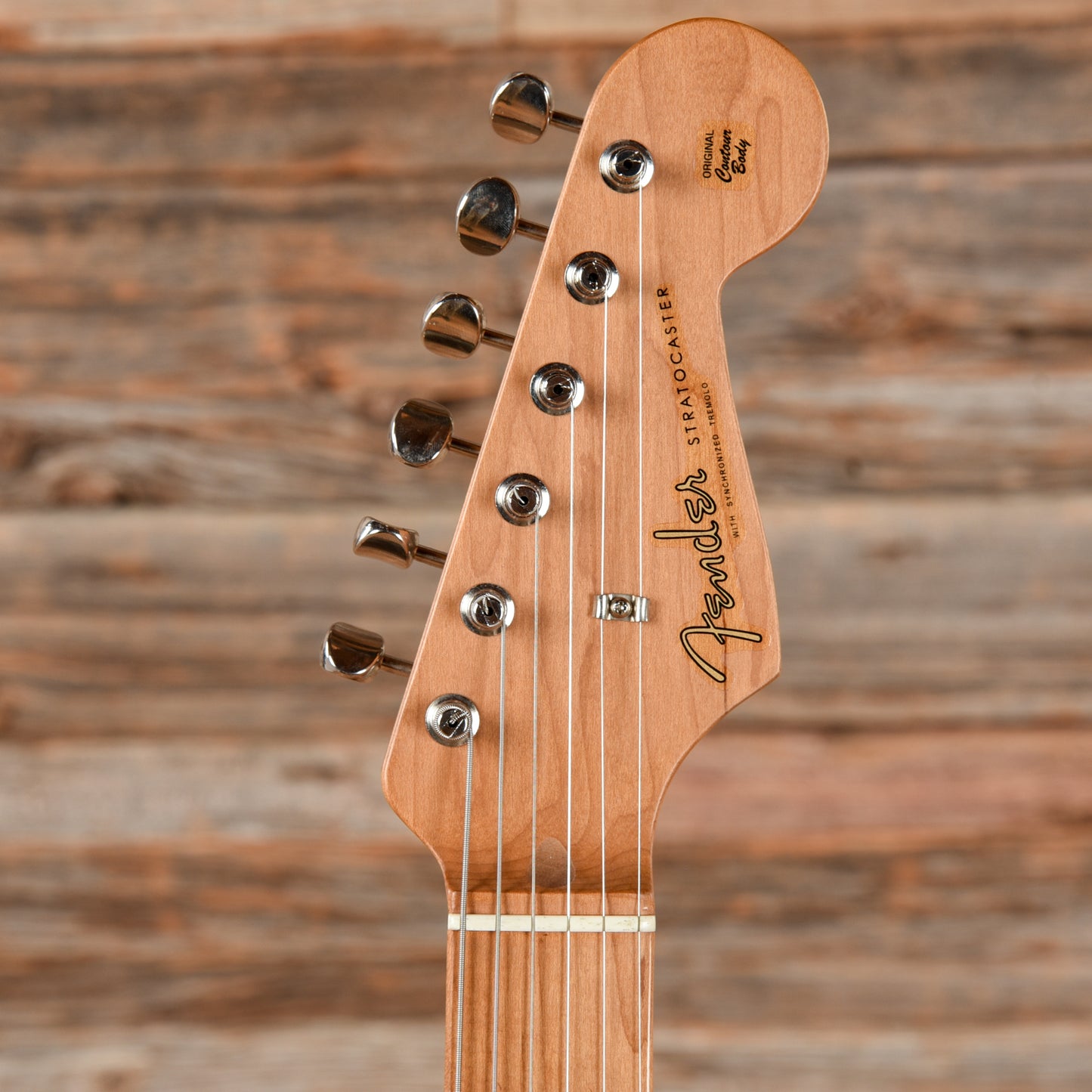 Fender FSR Limited Edition Roasted Ash '50s Stratocaster Natural 2018 Electric Guitars / Solid Body