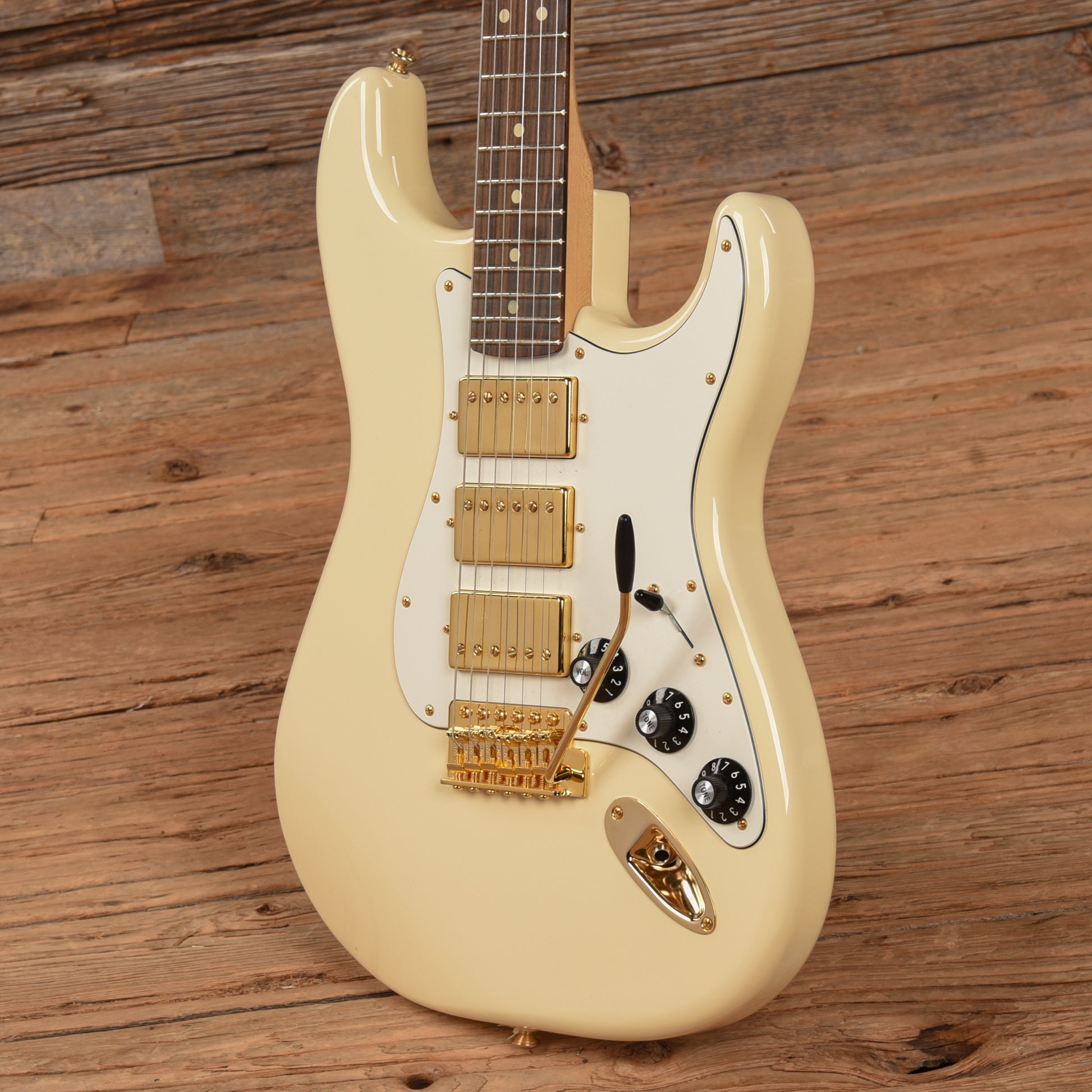 Fender FSR Mahogany Blacktop Stratocaster HHH Olympic White 2021 Electric Guitars / Solid Body