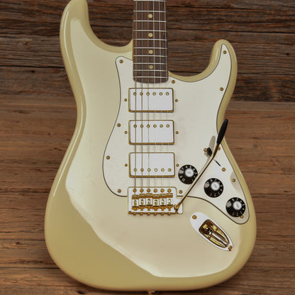 Fender FSR Mahogany Blacktop Stratocaster HHH Olympic White 2021 Electric Guitars / Solid Body