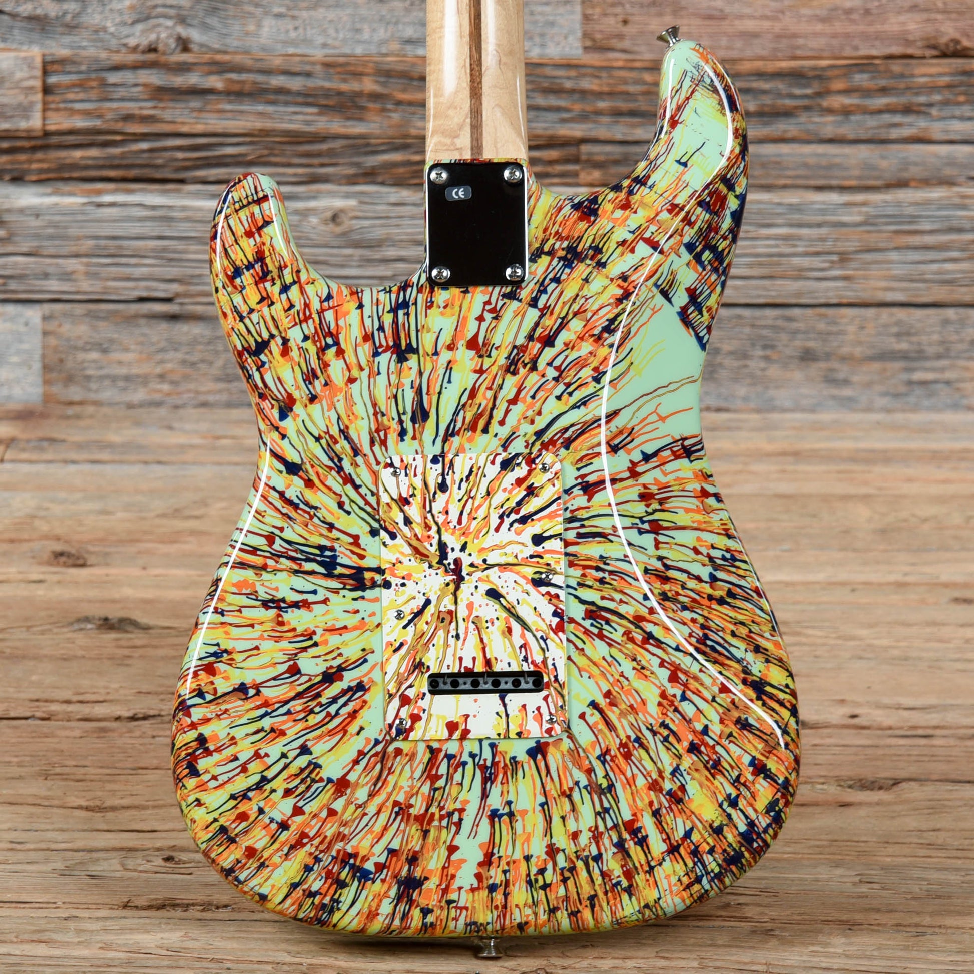 Fender FSR "Splattercaster" Standard Stratocaster Splatter Finish 2003 Electric Guitars / Solid Body