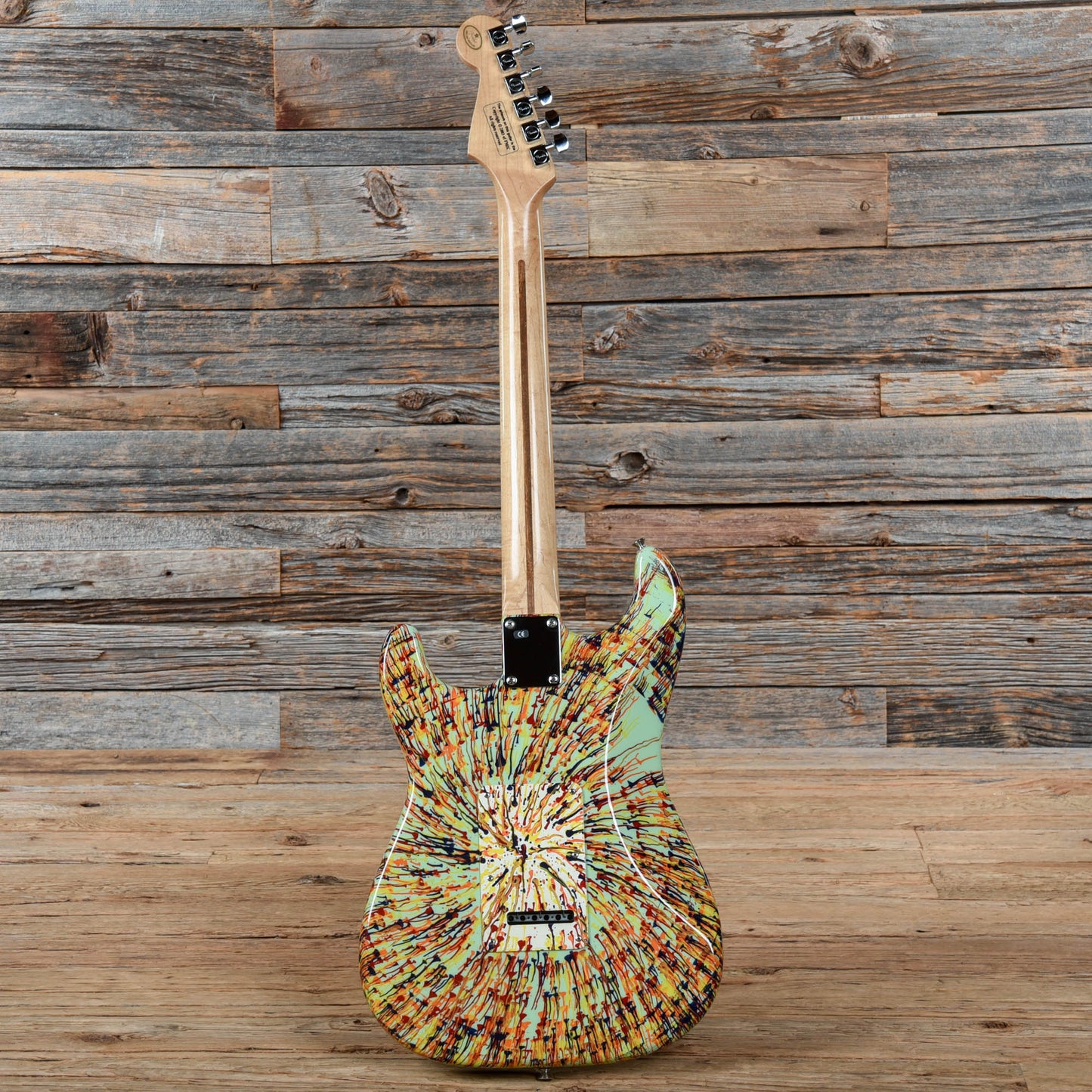 Fender FSR "Splattercaster" Standard Stratocaster Splatter Finish 2003 Electric Guitars / Solid Body
