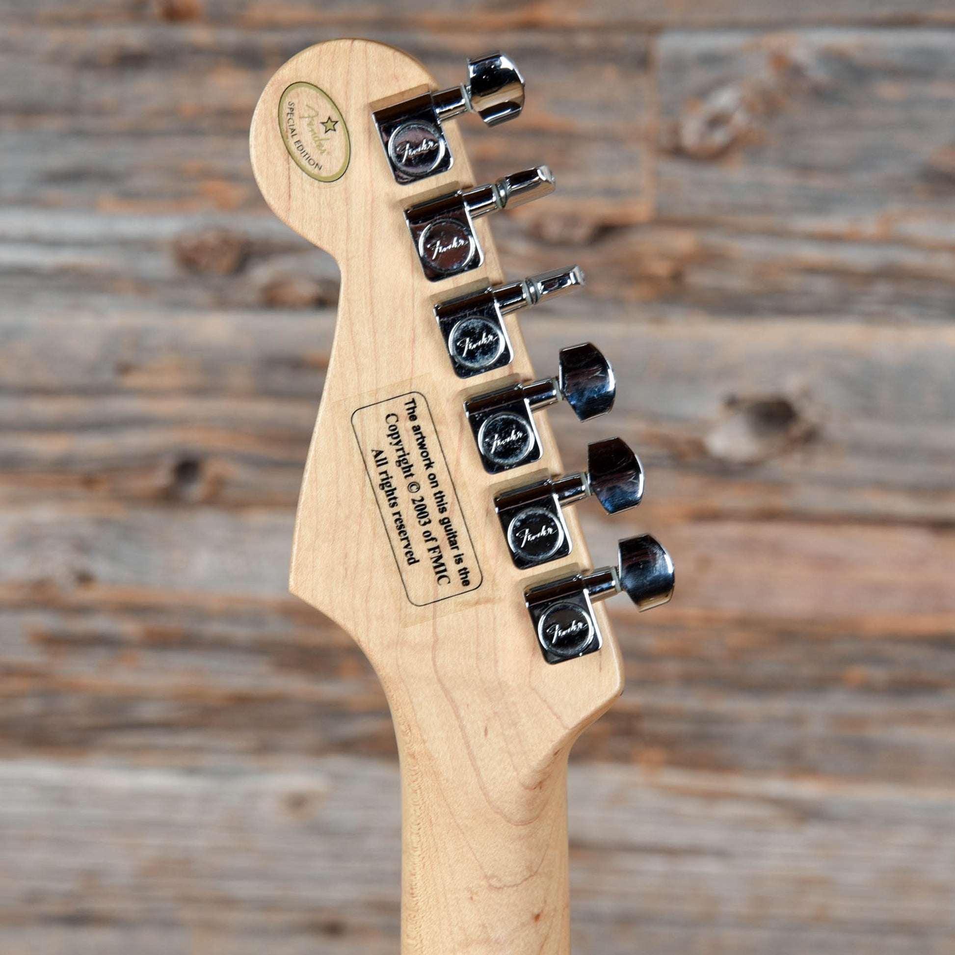 Fender FSR "Splattercaster" Standard Stratocaster Splatter Finish 2003 Electric Guitars / Solid Body
