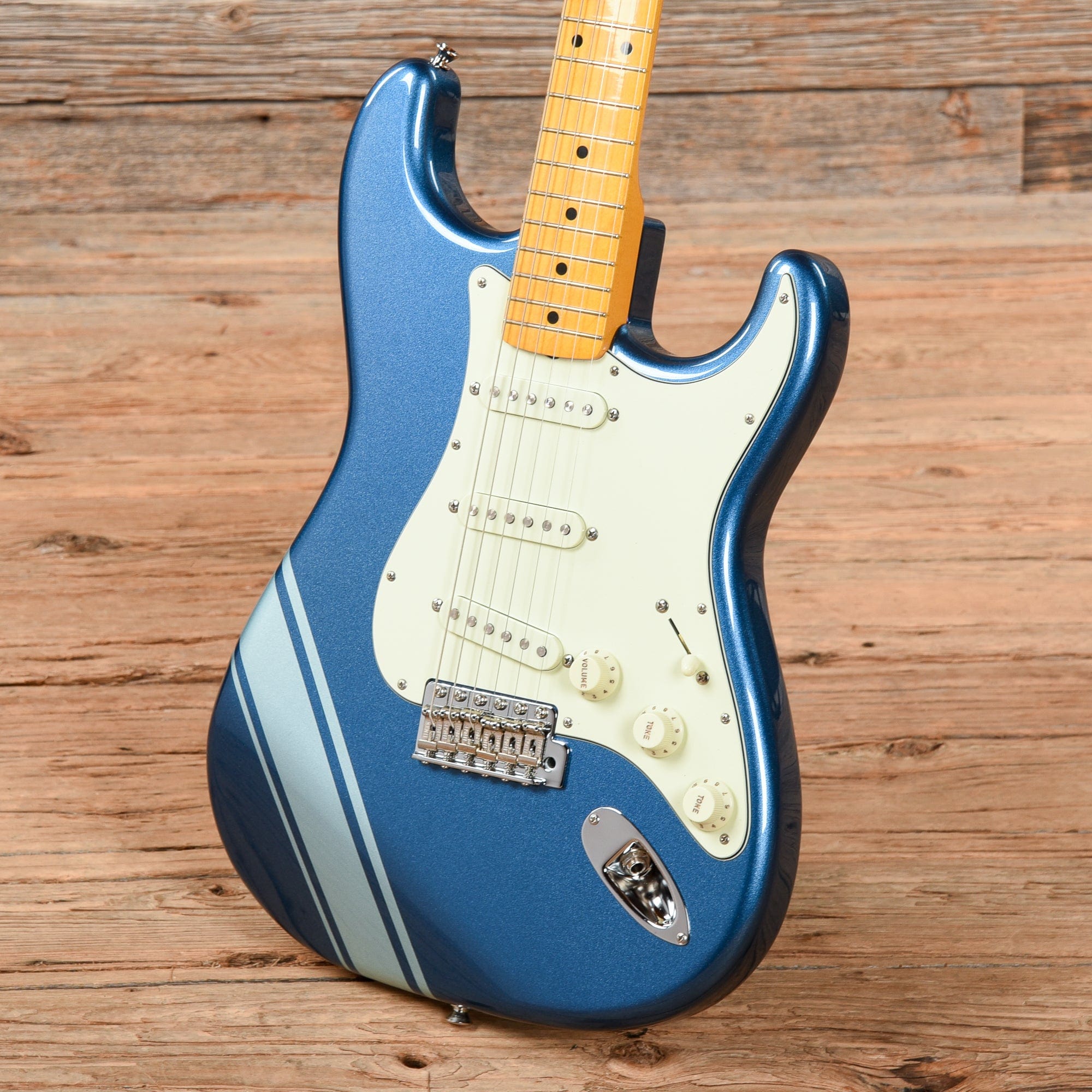 Fender FSR Traditional 50s Stratocaster with Competition Stripe Lake Placid Blue 2018 Electric Guitars / Solid Body