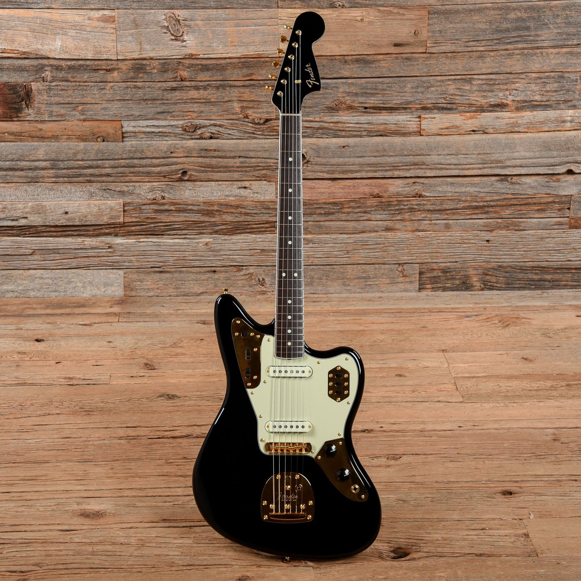 Fender FSR Traditional II Jaguar Black 2022 Electric Guitars / Solid Body