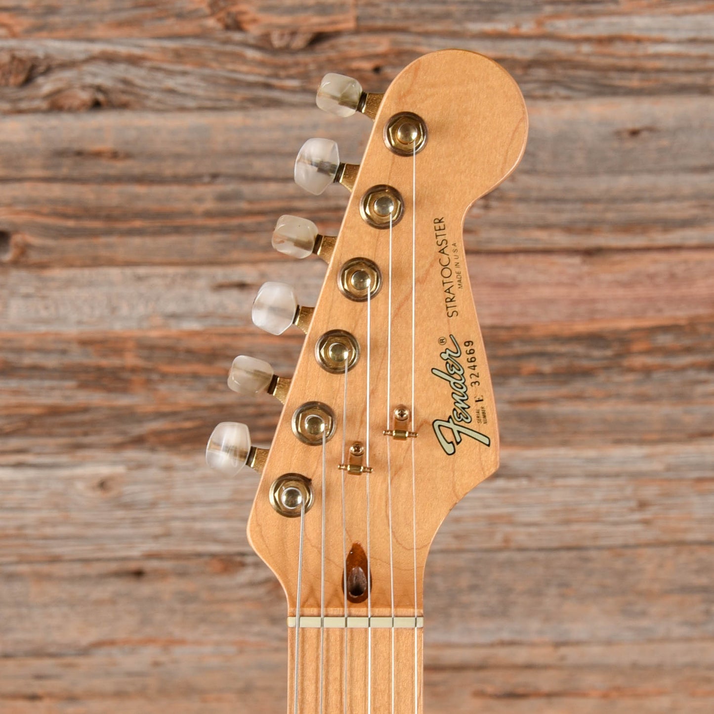Fender Gold Elite Stratocaster Candy Apple Green 1983 Electric Guitars / Solid Body