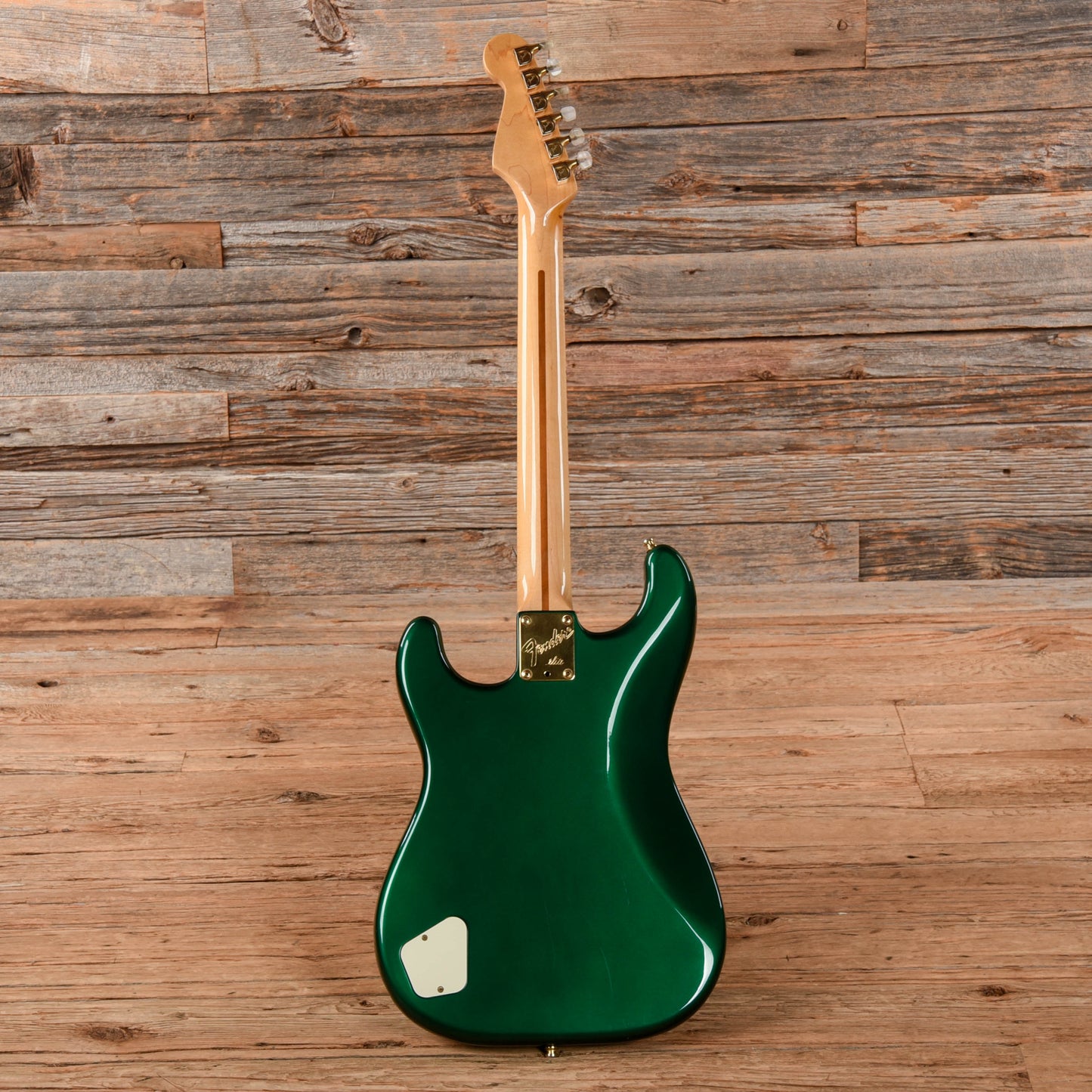 Fender Gold Elite Stratocaster Candy Apple Green 1983 Electric Guitars / Solid Body