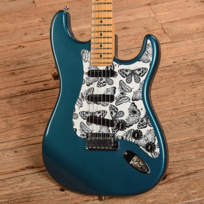Fender Highway 1 Stratocaster Teal Green Transparent 2002 Electric Guitars / Solid Body