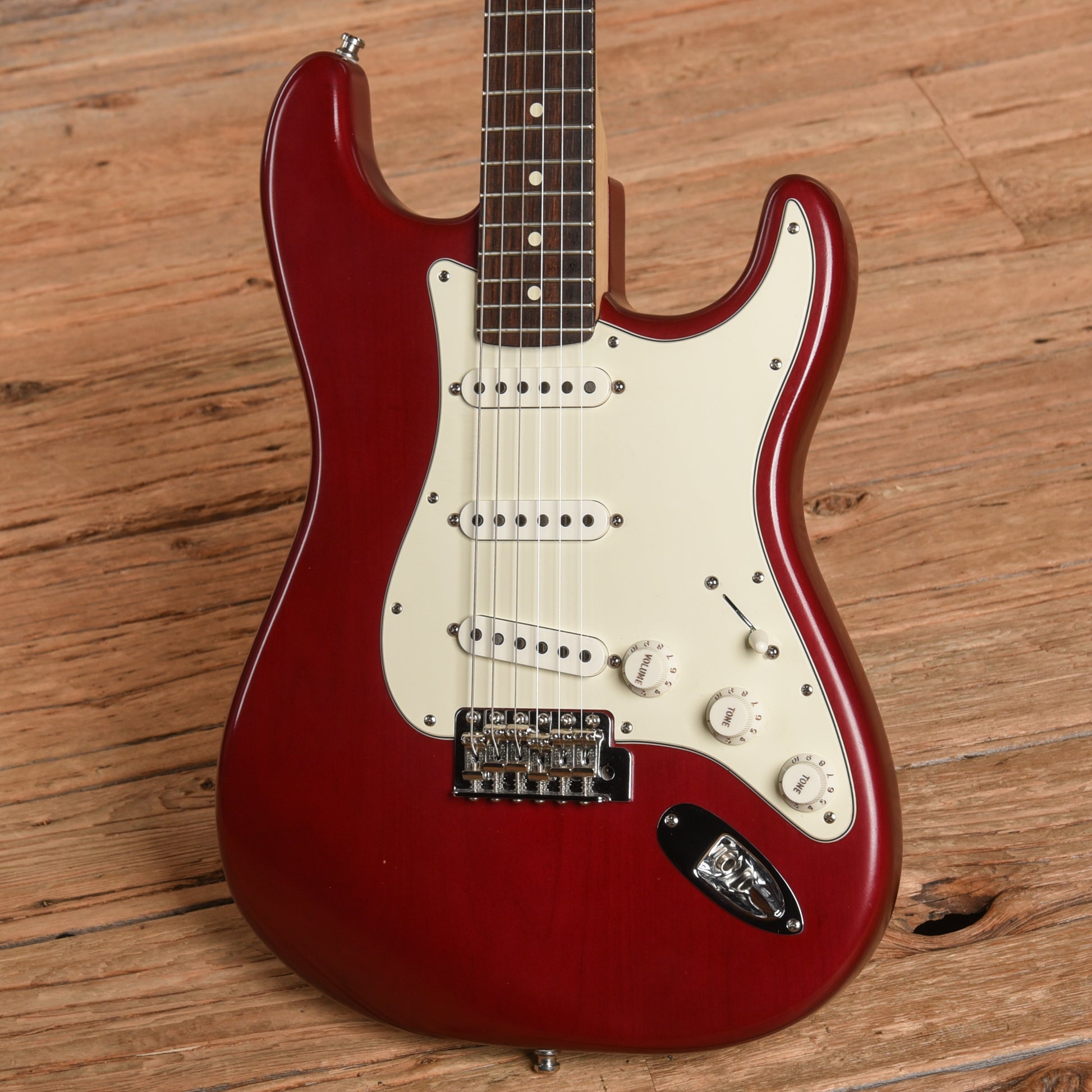 Fender Highway 1 Stratocaster Trans Wine 2006 Electric Guitars / Solid Body